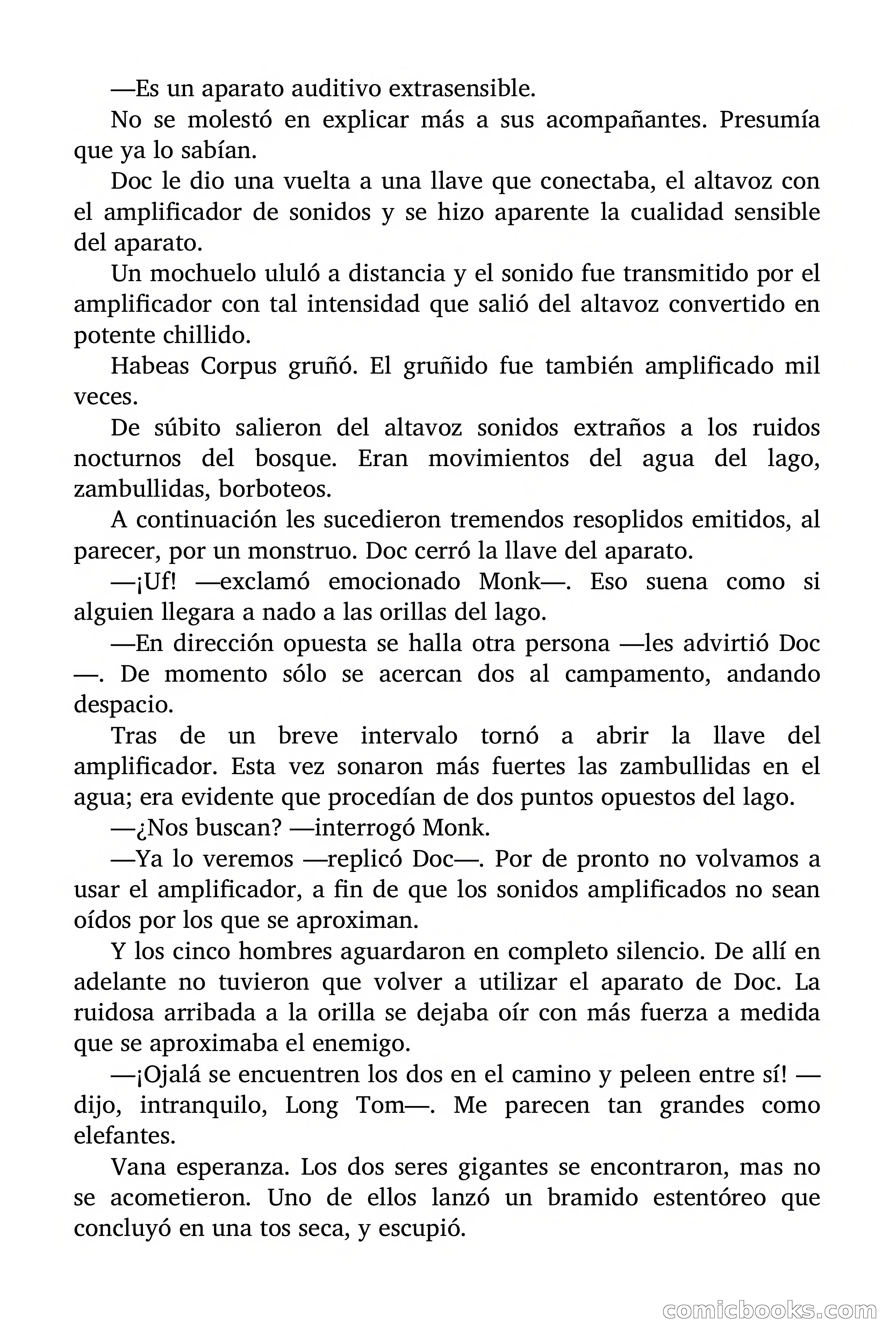 Doc Savage: Los Monstruos — page 89 of 171