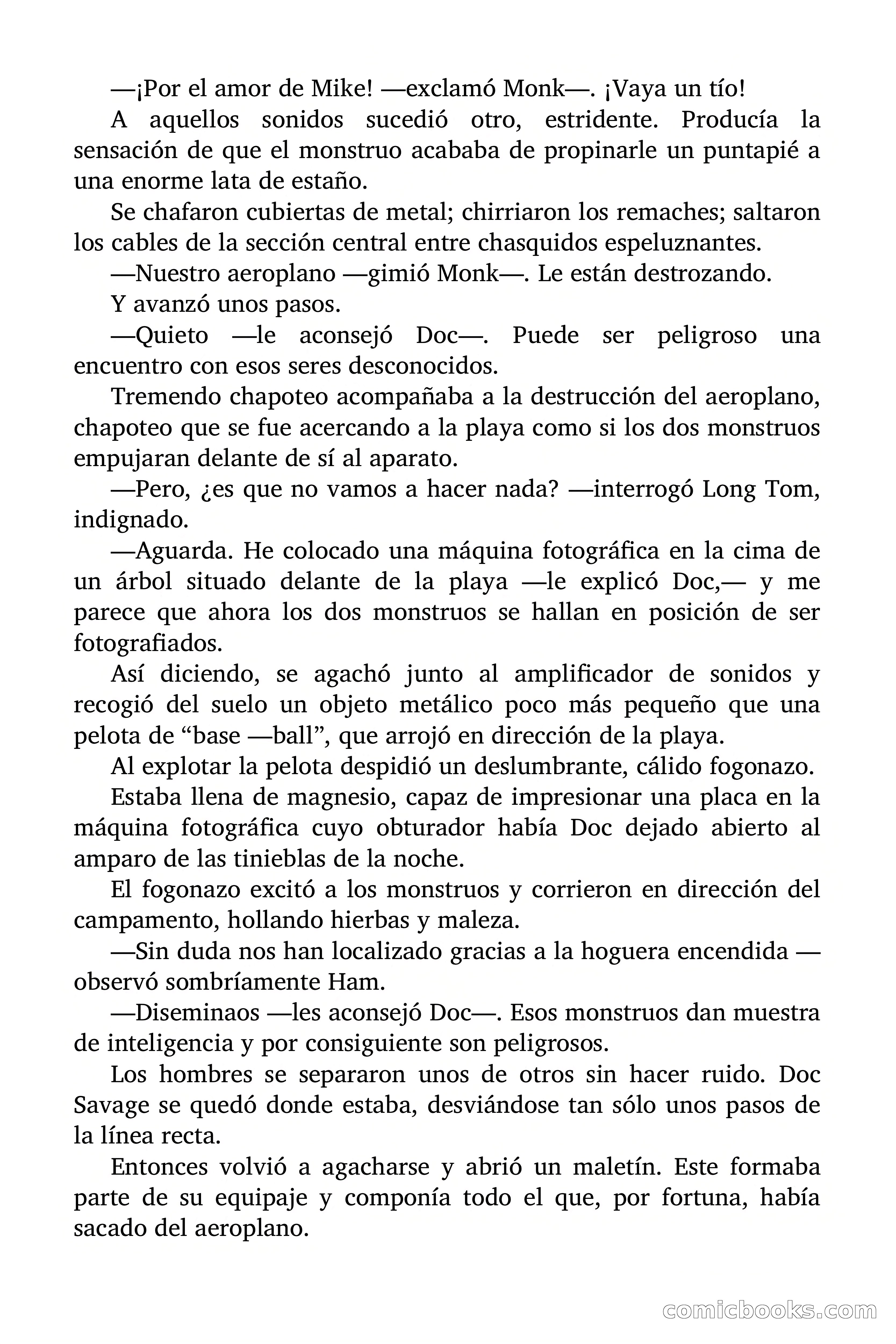 Doc Savage: Los Monstruos — page 90 of 171