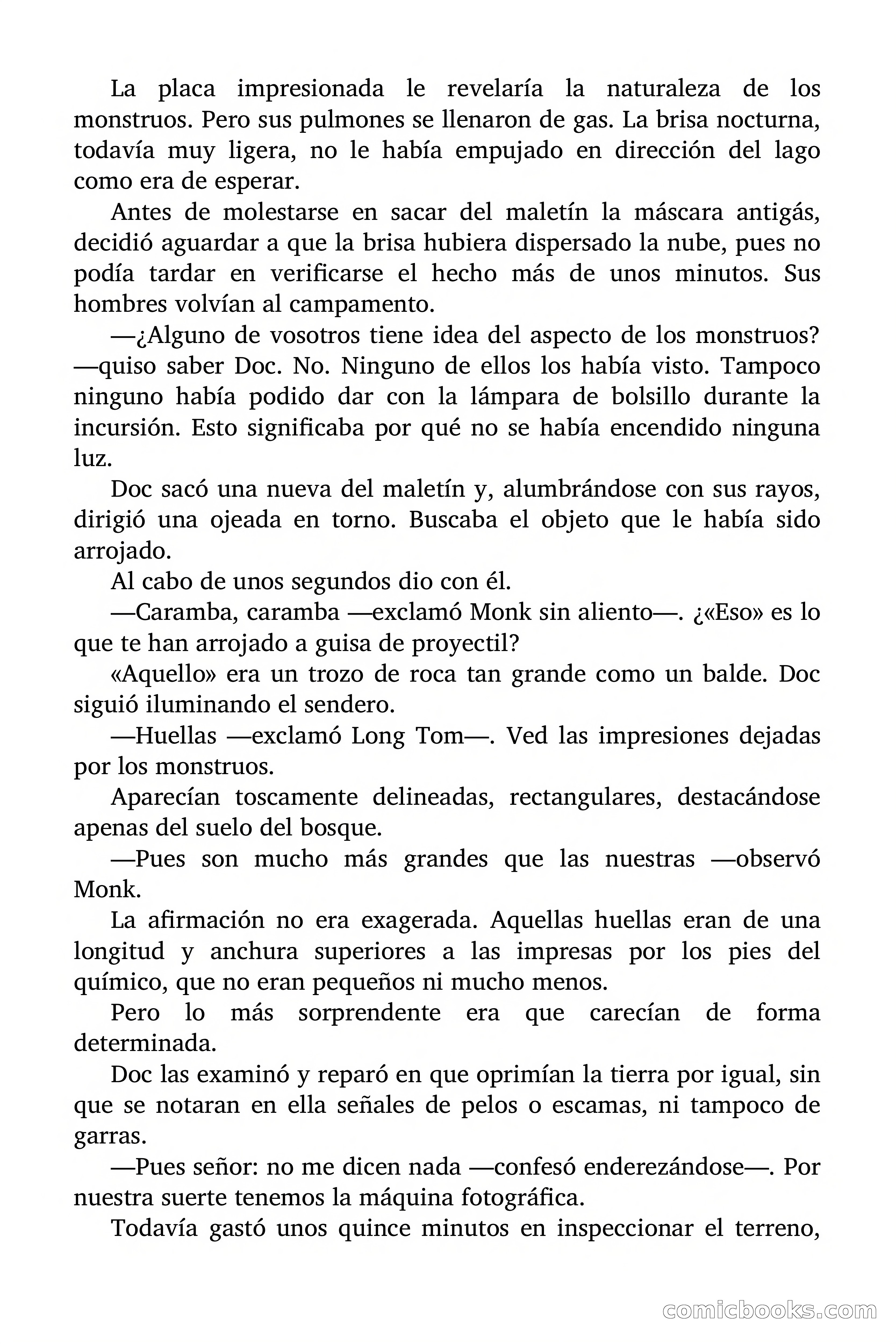 Doc Savage: Los Monstruos — page 92 of 171