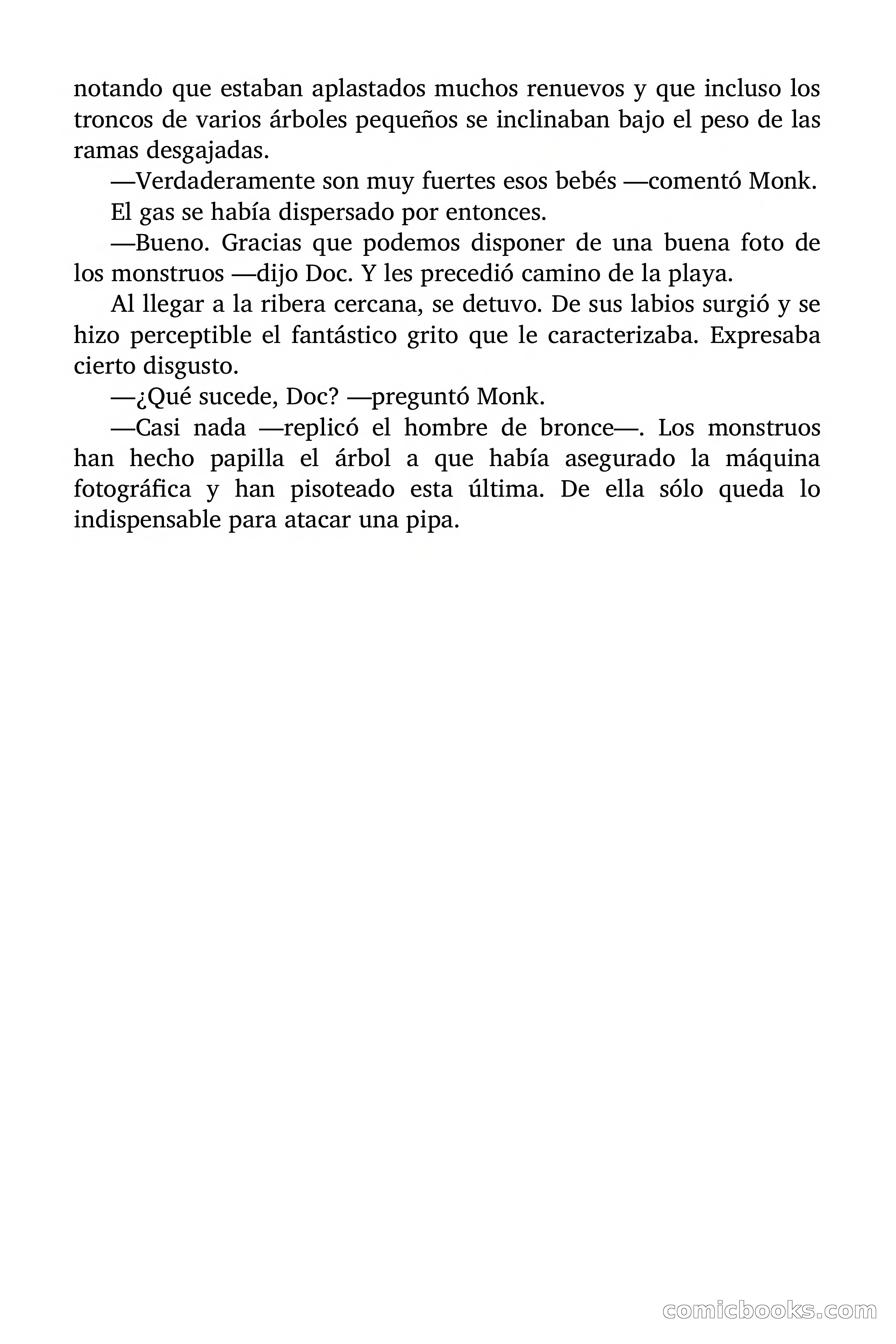 Doc Savage: Los Monstruos — page 93 of 171