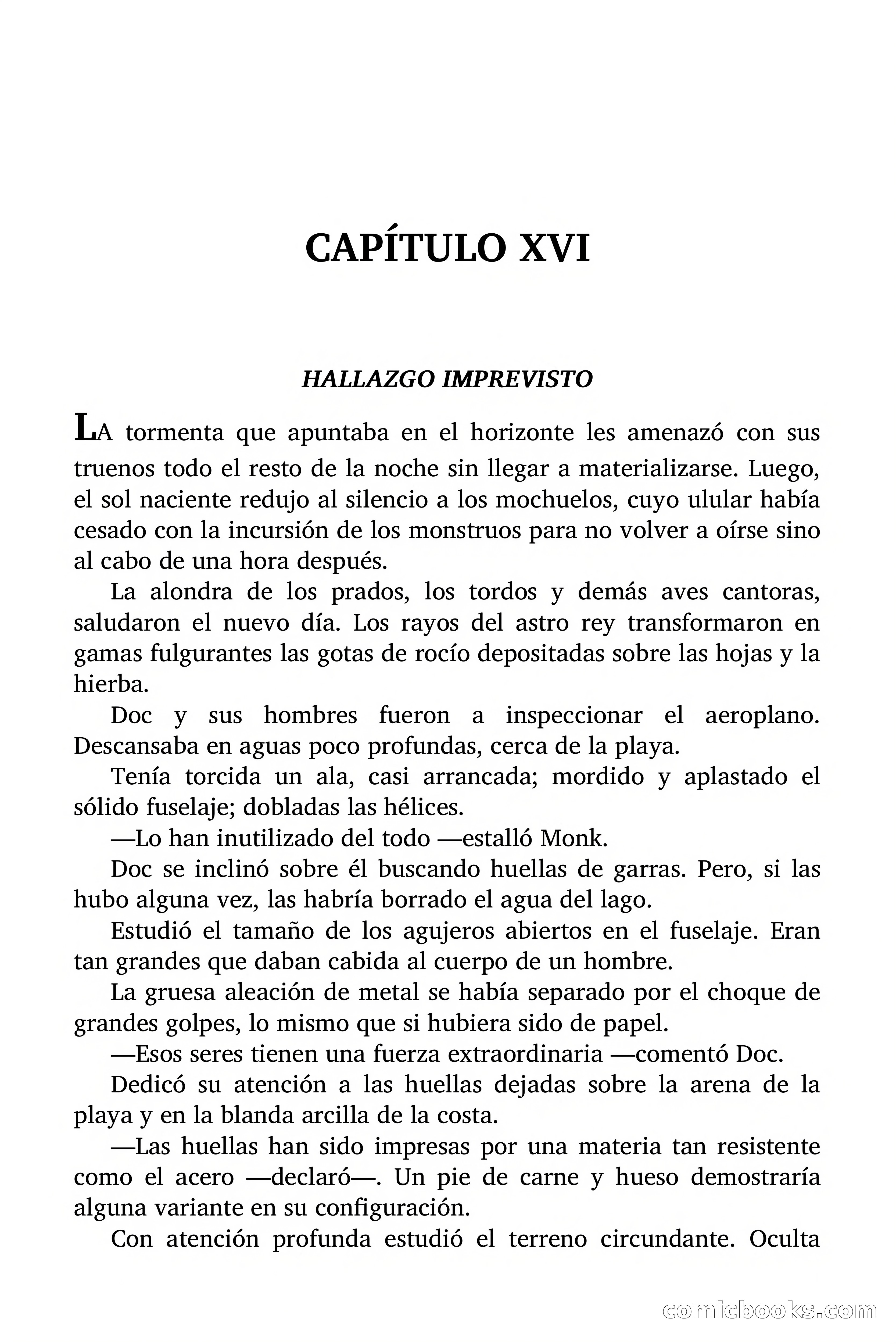Doc Savage: Los Monstruos — page 94 of 171