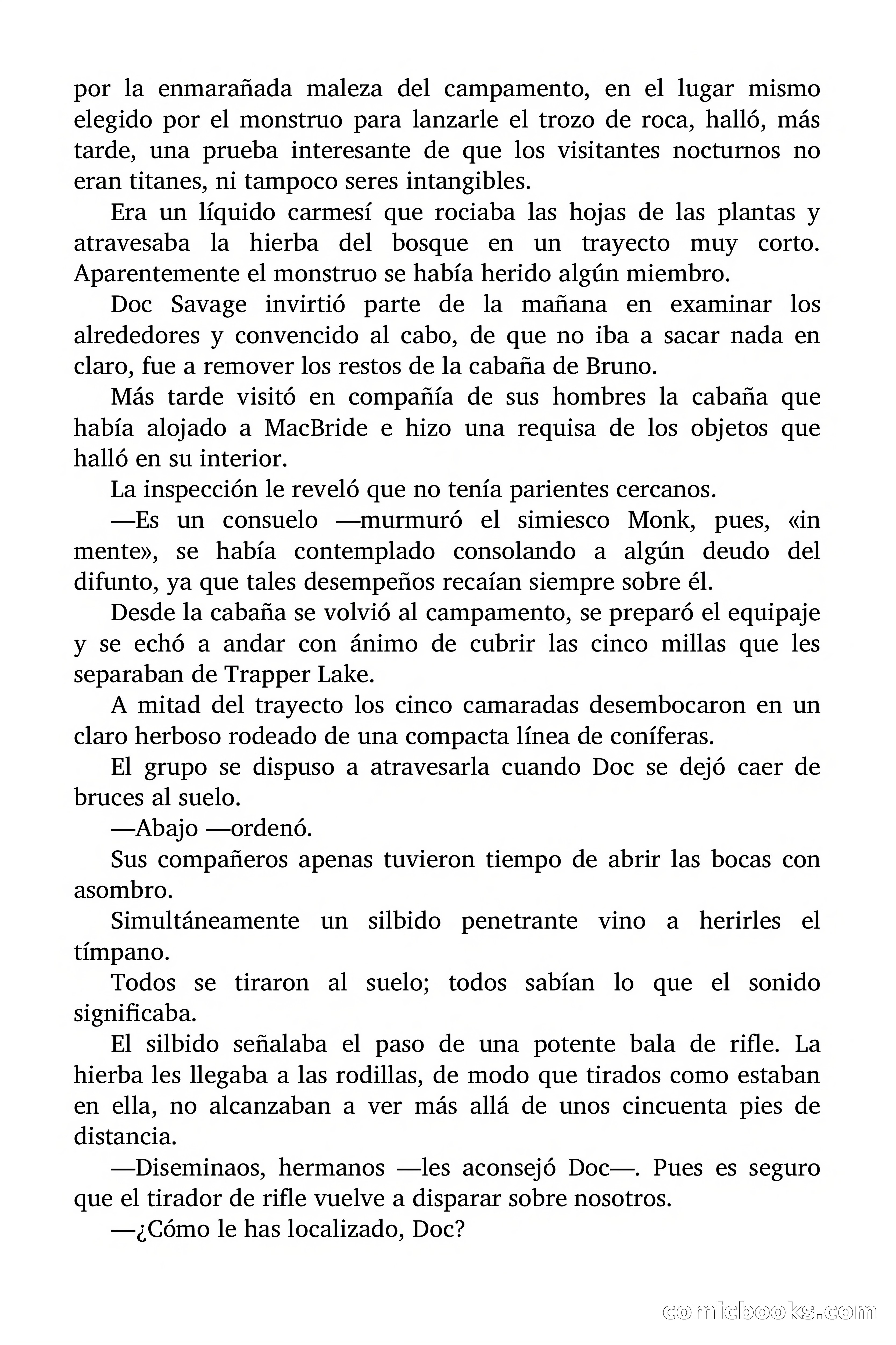 Doc Savage: Los Monstruos — page 95 of 171