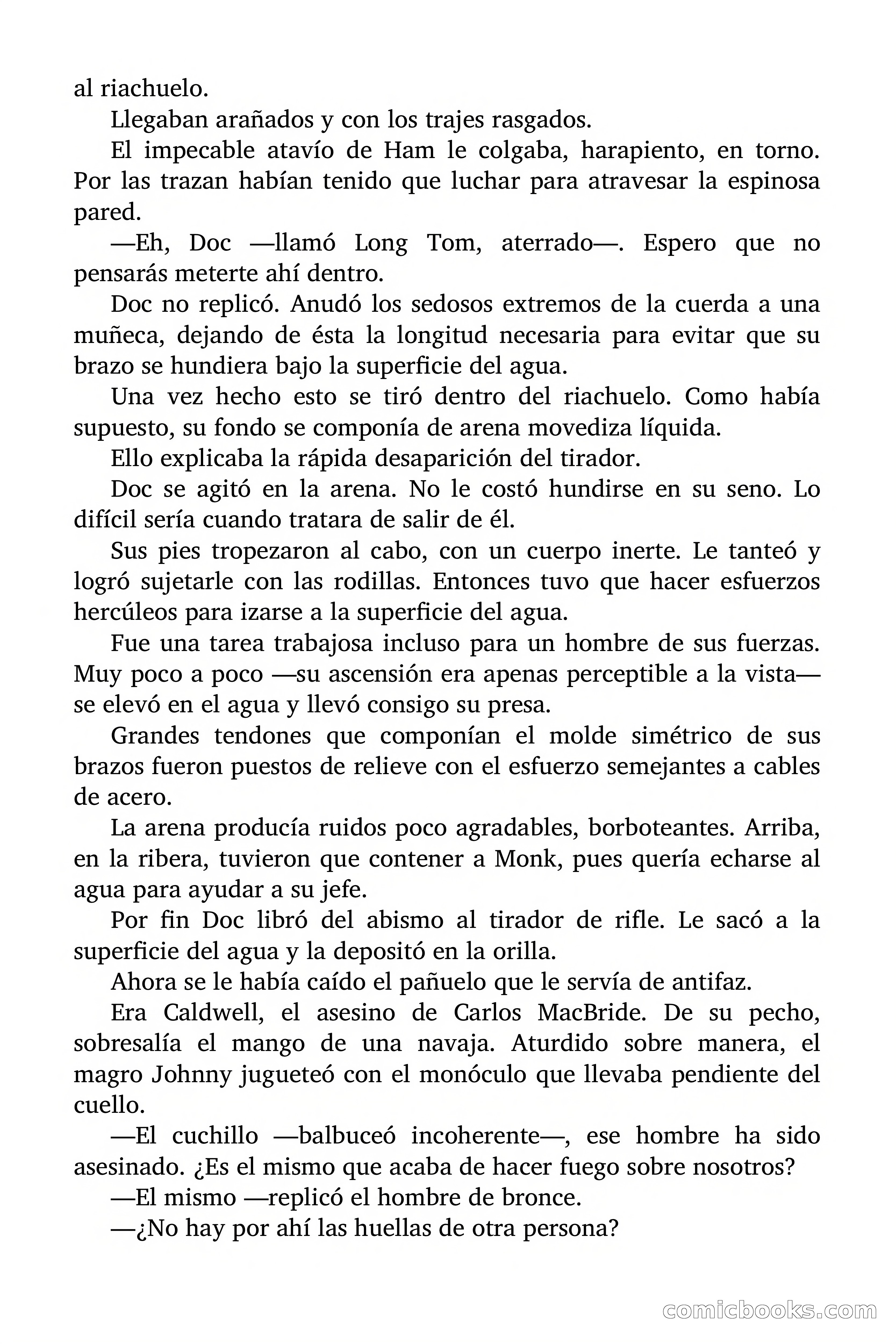 Doc Savage: Los Monstruos — page 98 of 171