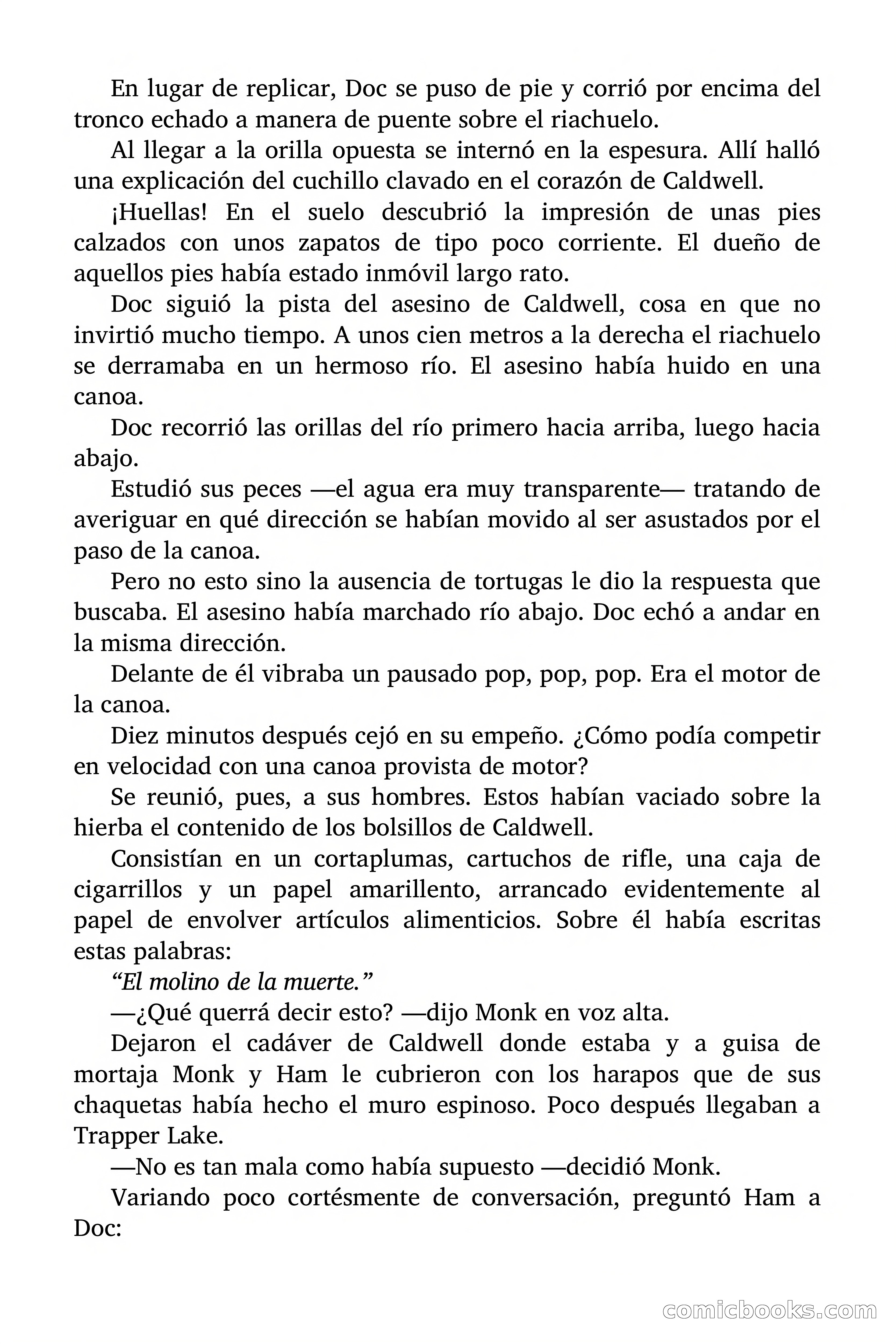 Doc Savage: Los Monstruos — page 99 of 171
