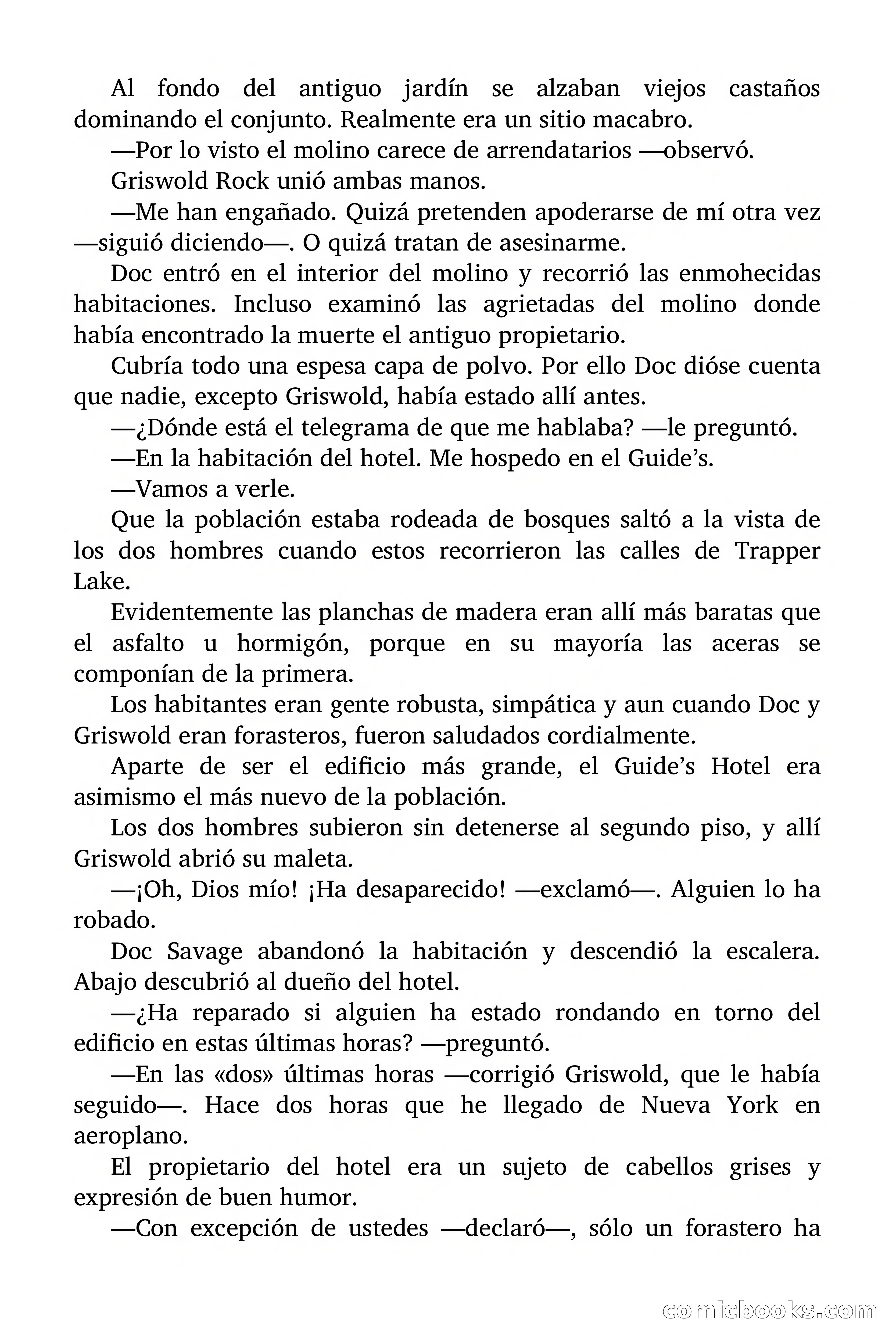 Doc Savage: Los Monstruos — page 102 of 171