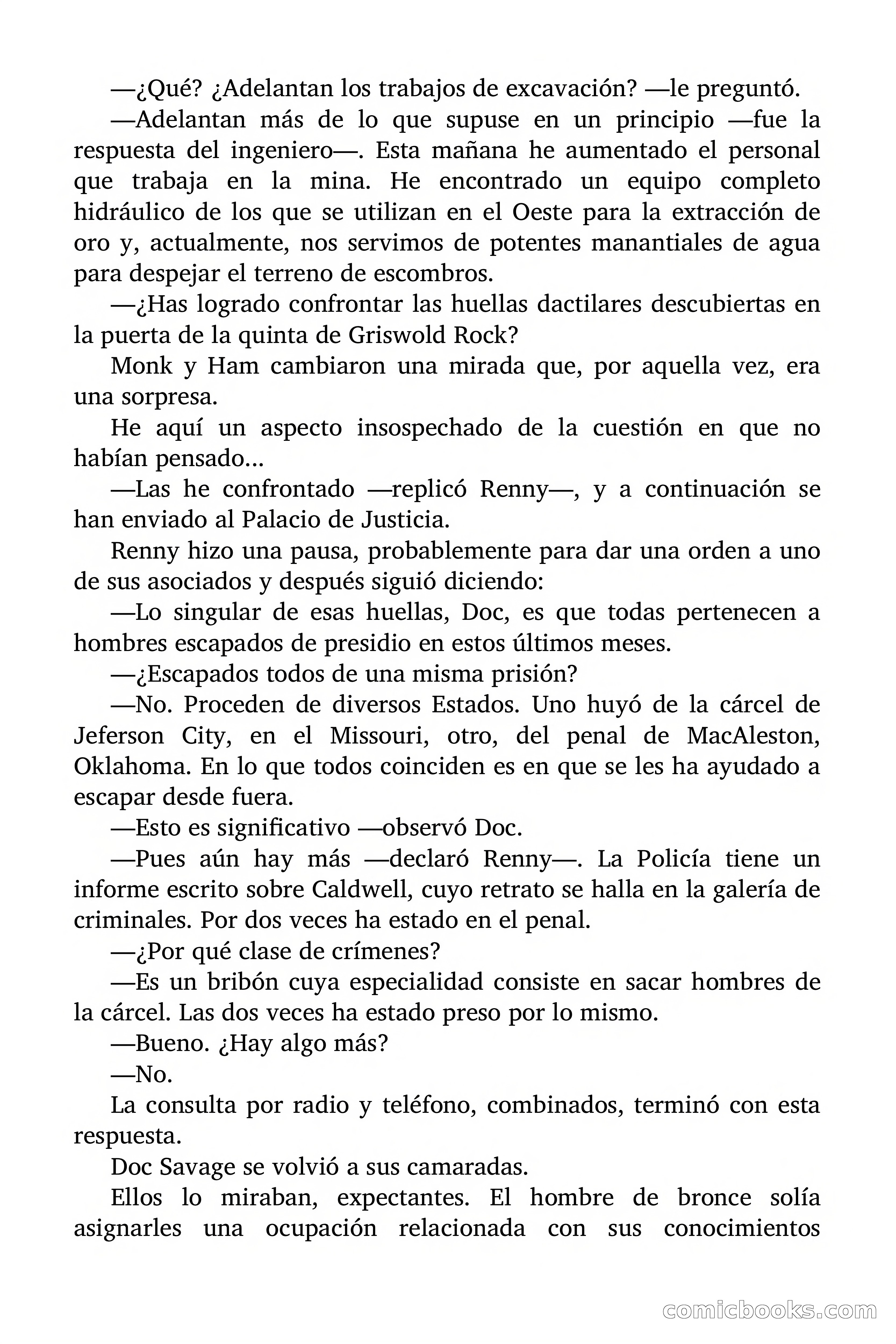 Doc Savage: Los Monstruos — page 104 of 171