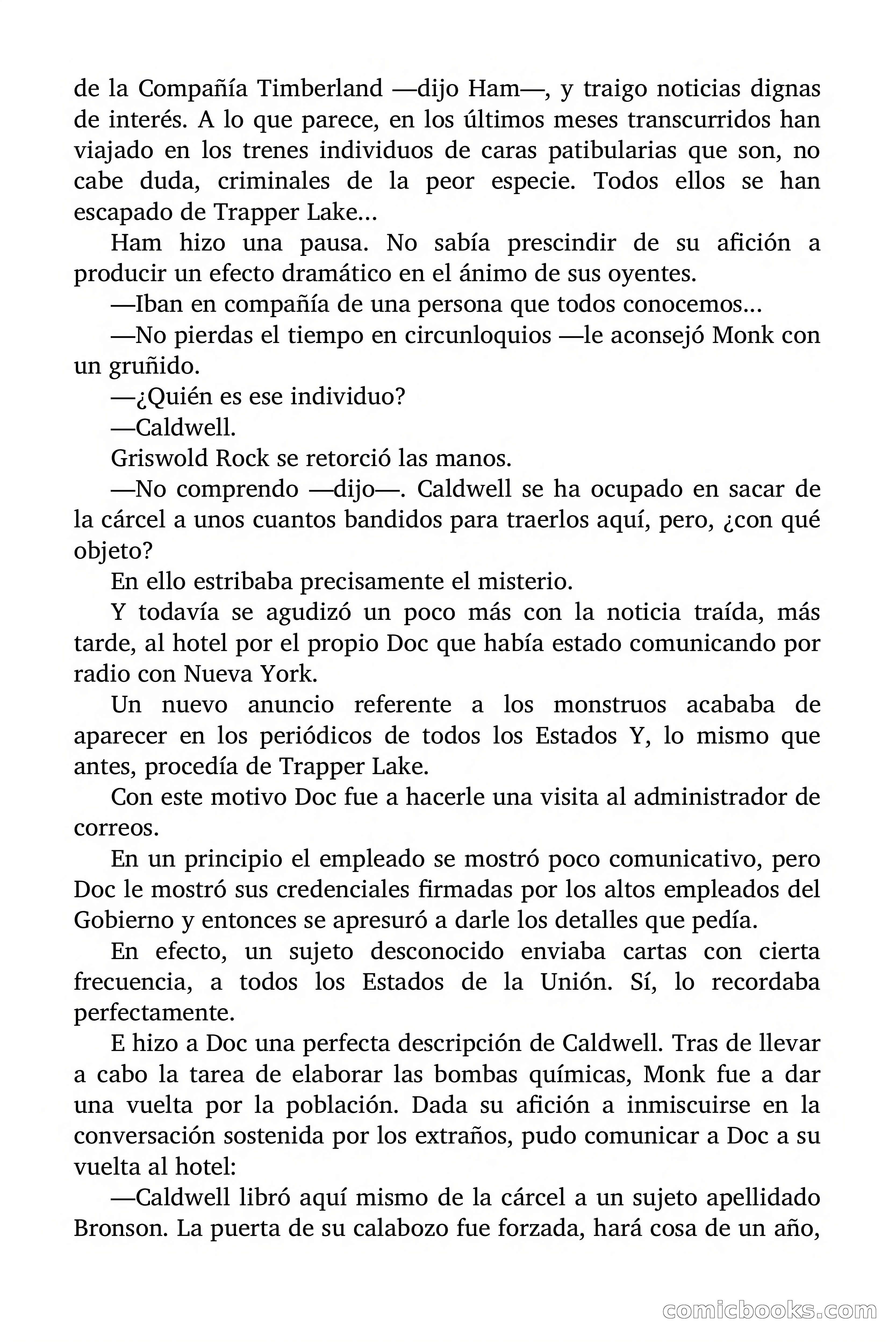 Doc Savage: Los Monstruos — page 106 of 171
