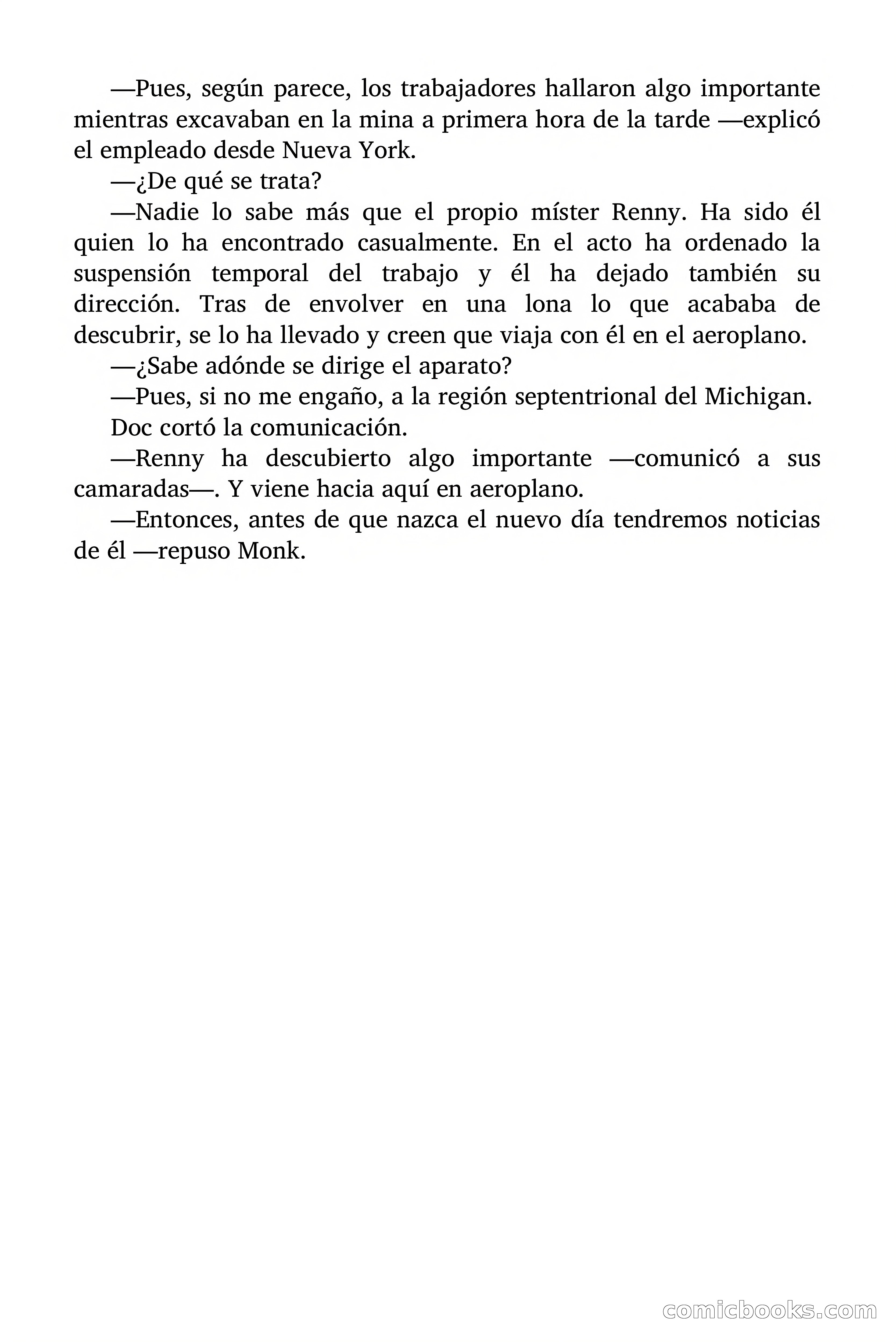 Doc Savage: Los Monstruos — page 108 of 171