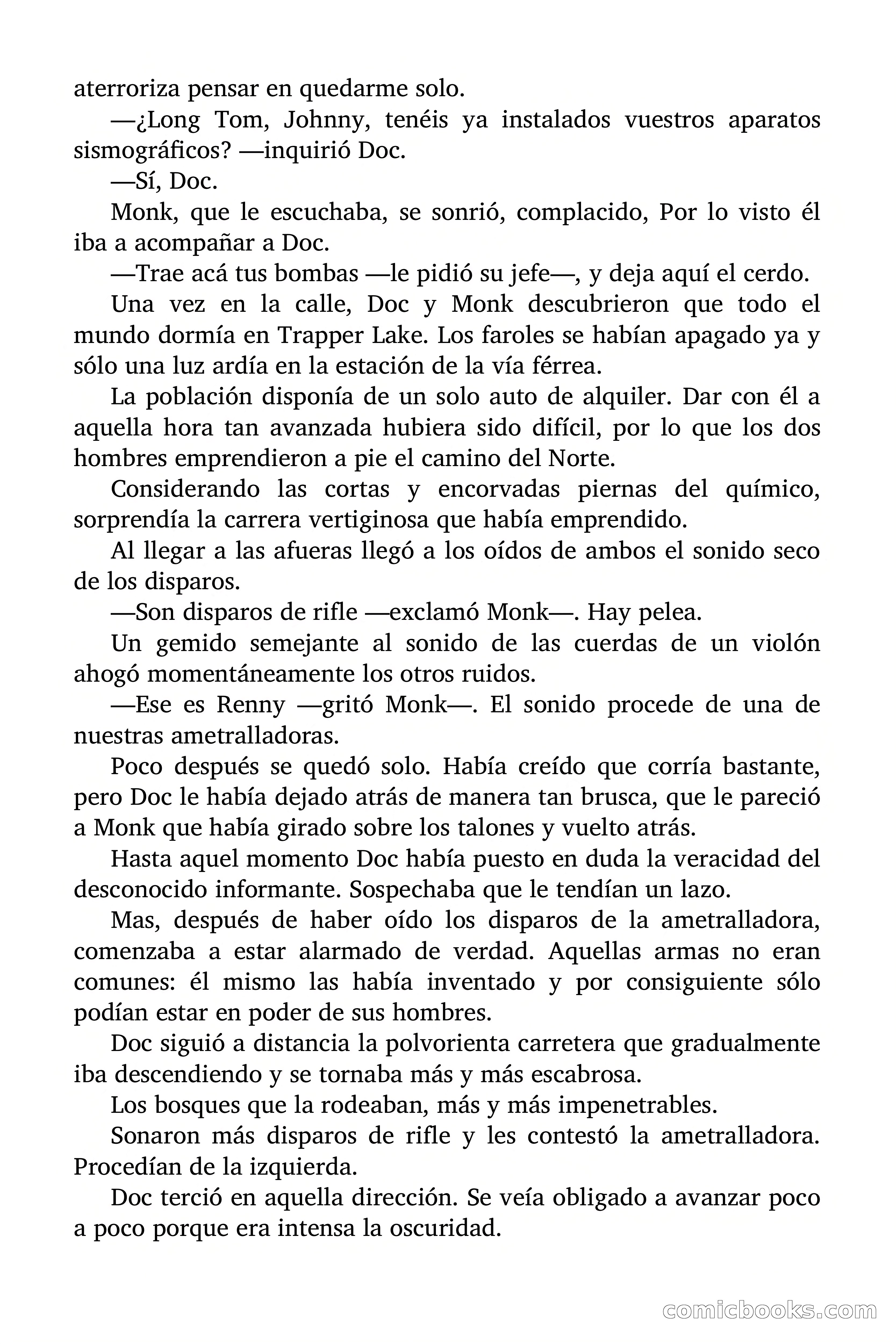 Doc Savage: Los Monstruos — page 110 of 171