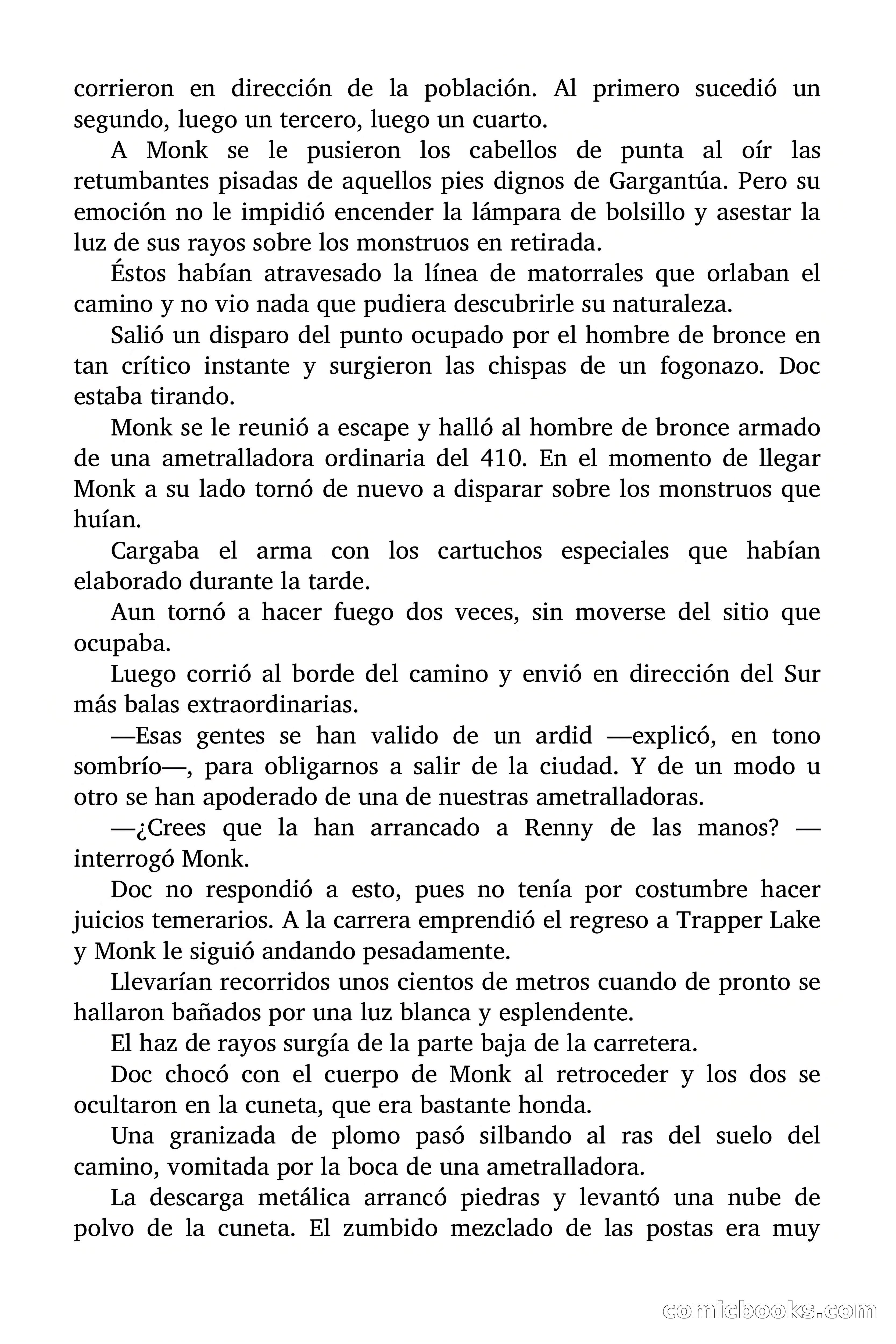 Doc Savage: Los Monstruos — page 112 of 171