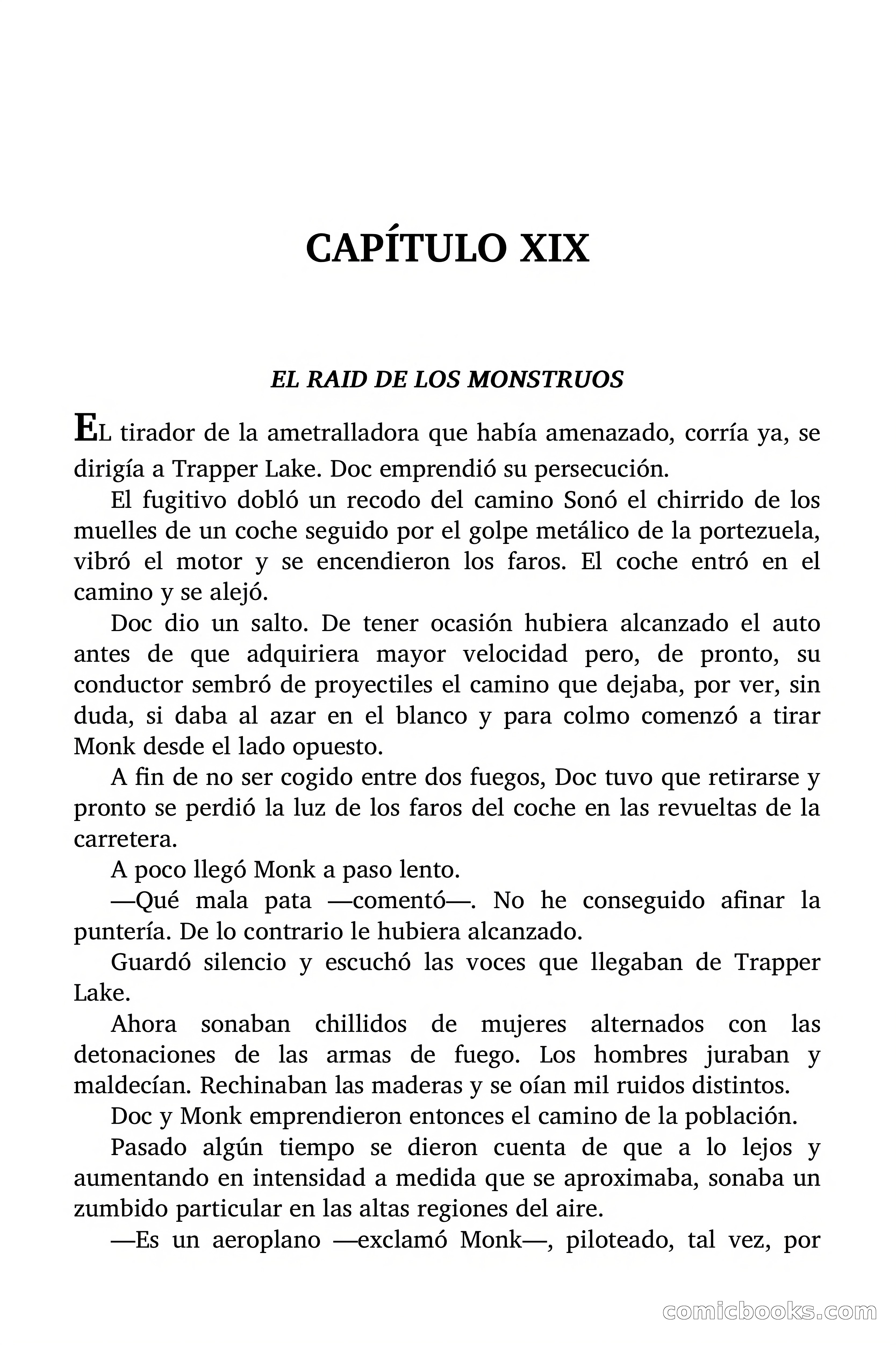 Doc Savage: Los Monstruos — page 114 of 171