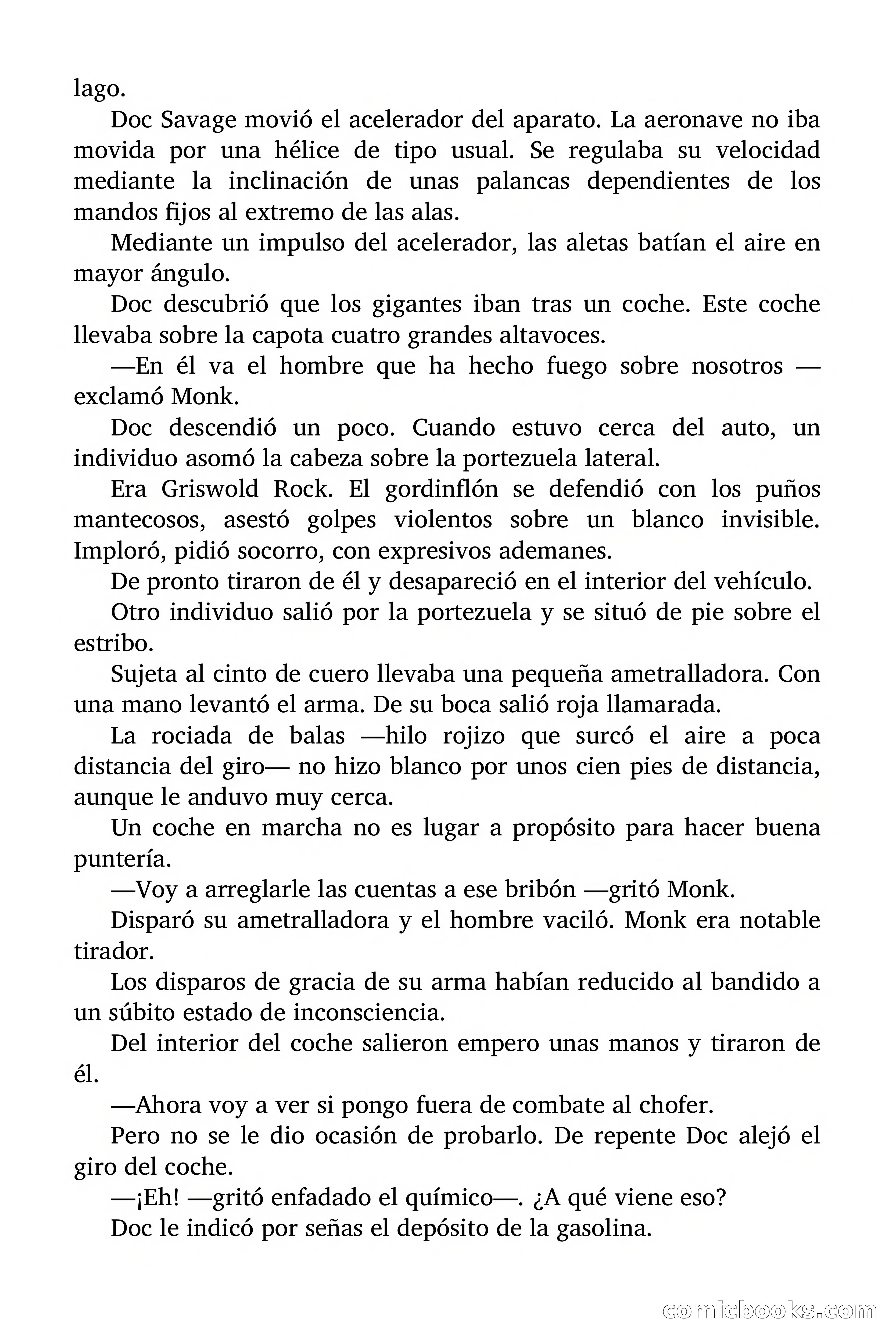 Doc Savage: Los Monstruos — page 118 of 171