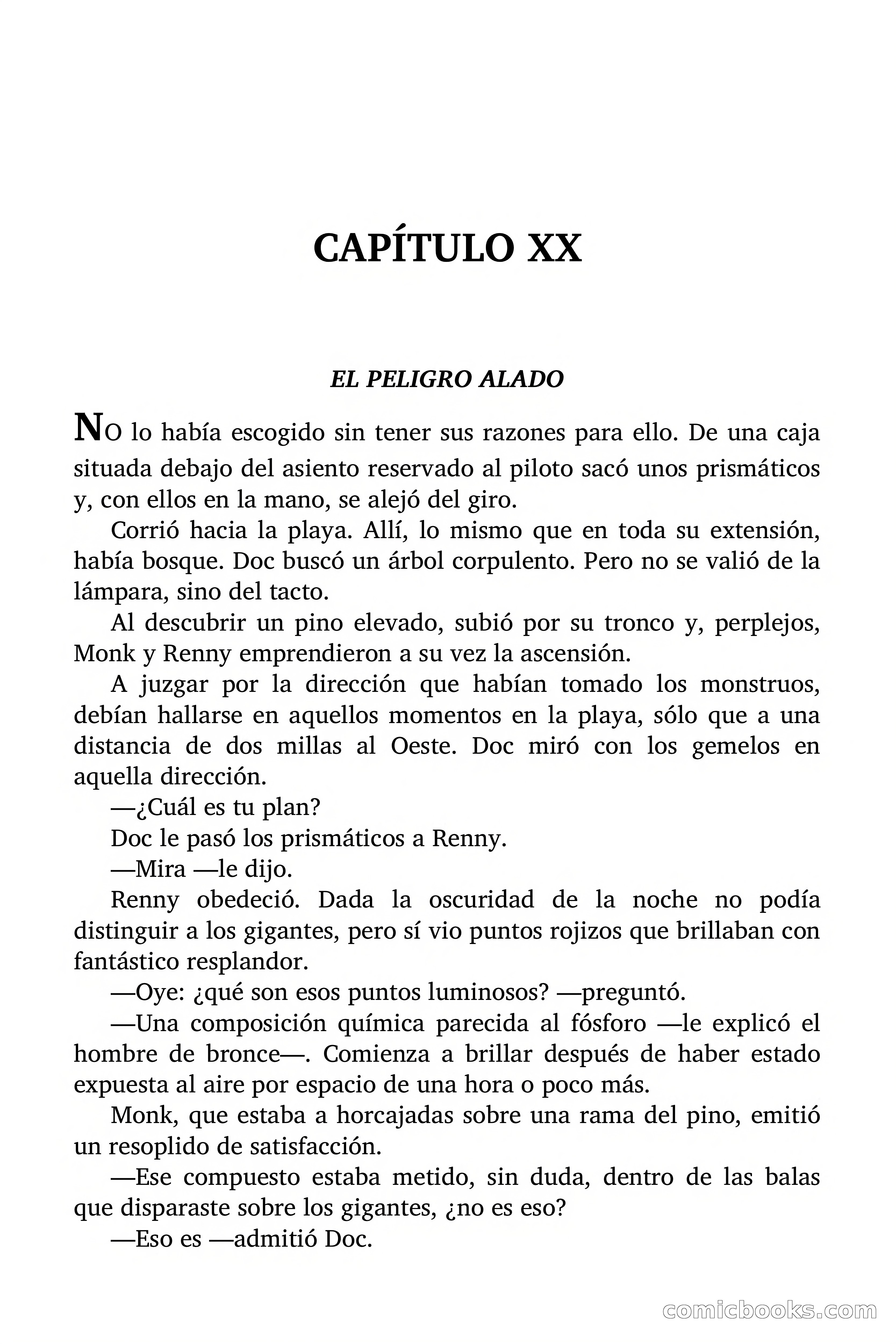 Doc Savage: Los Monstruos — page 120 of 171