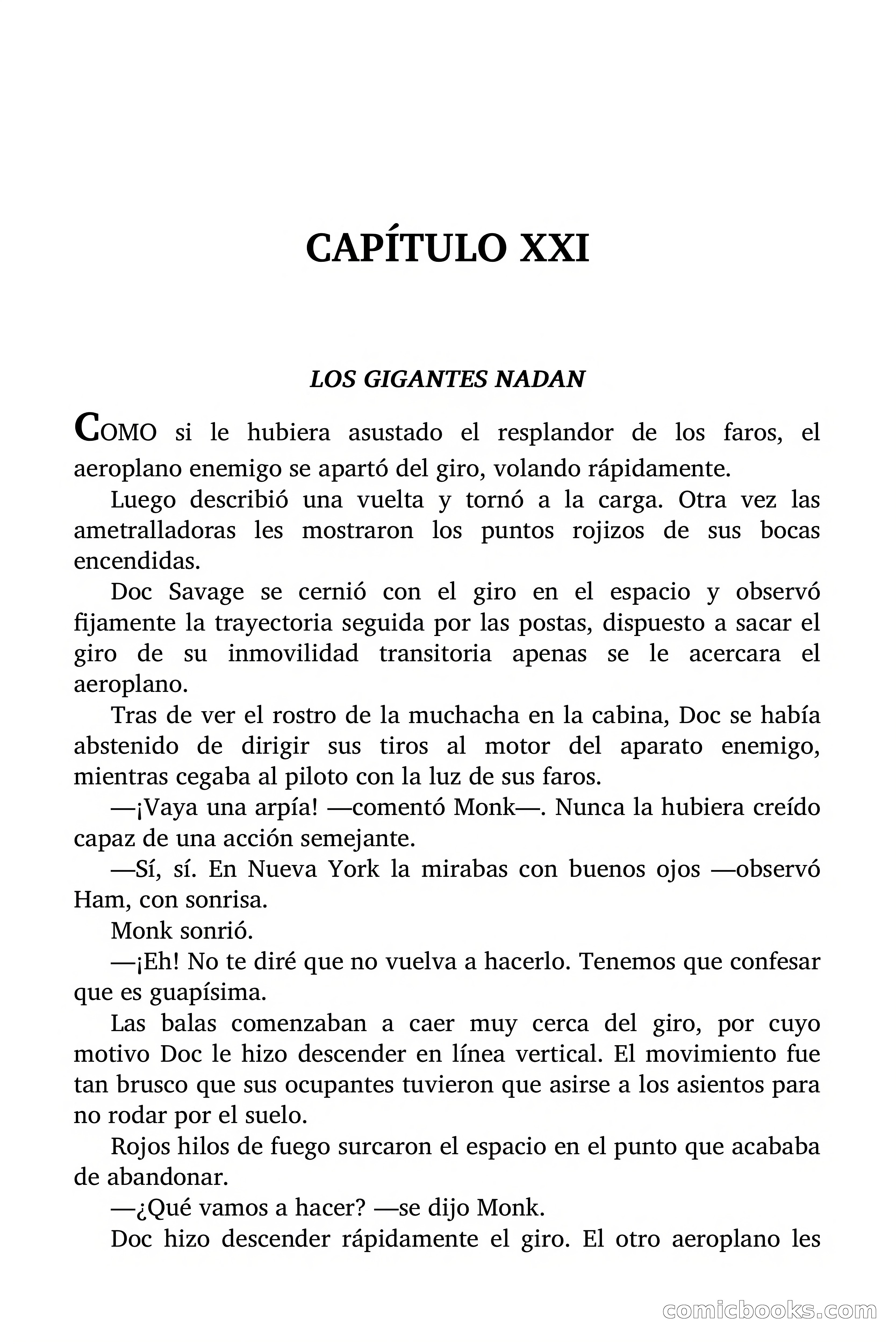 Doc Savage: Los Monstruos — page 129 of 171