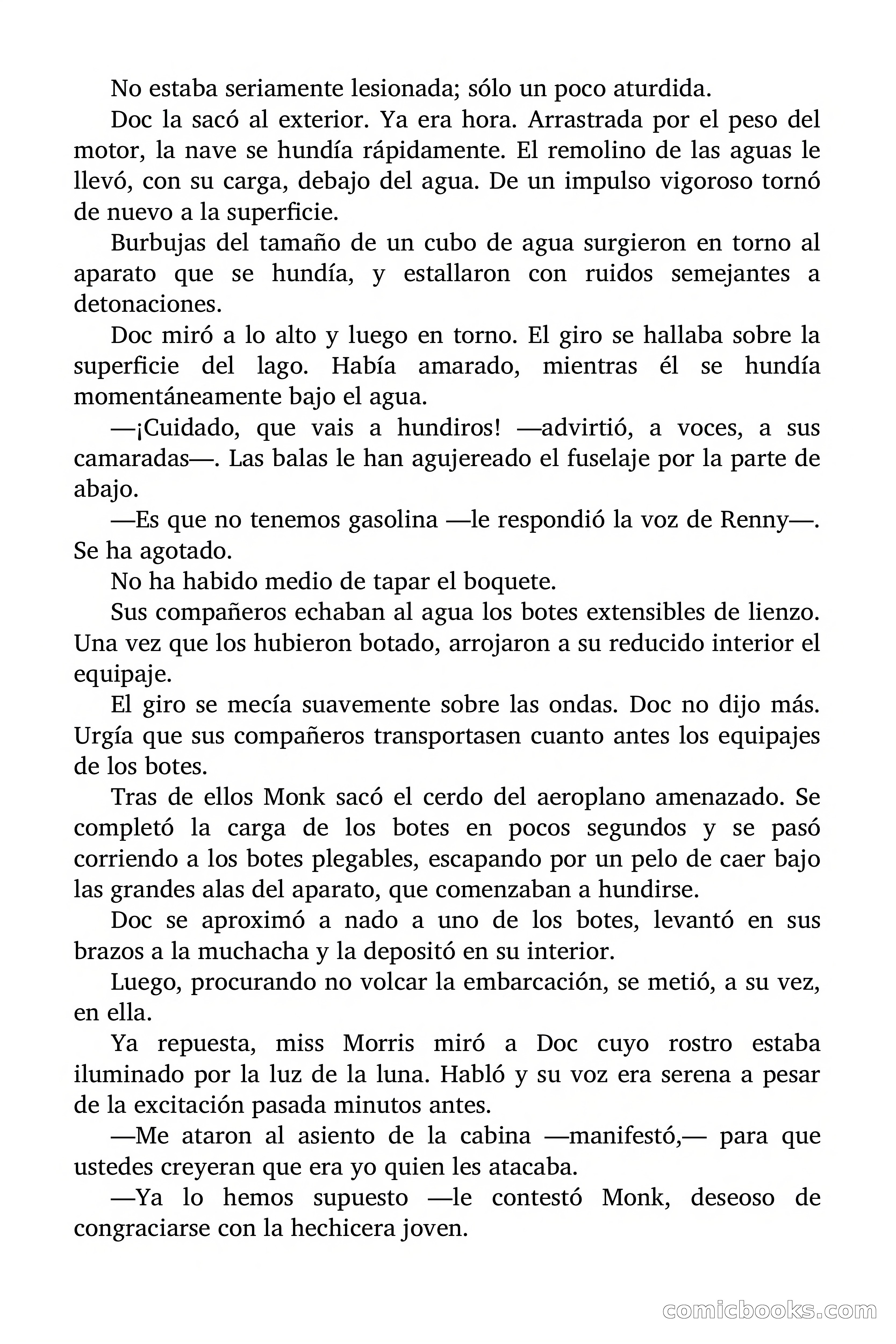 Doc Savage: Los Monstruos — page 134 of 171