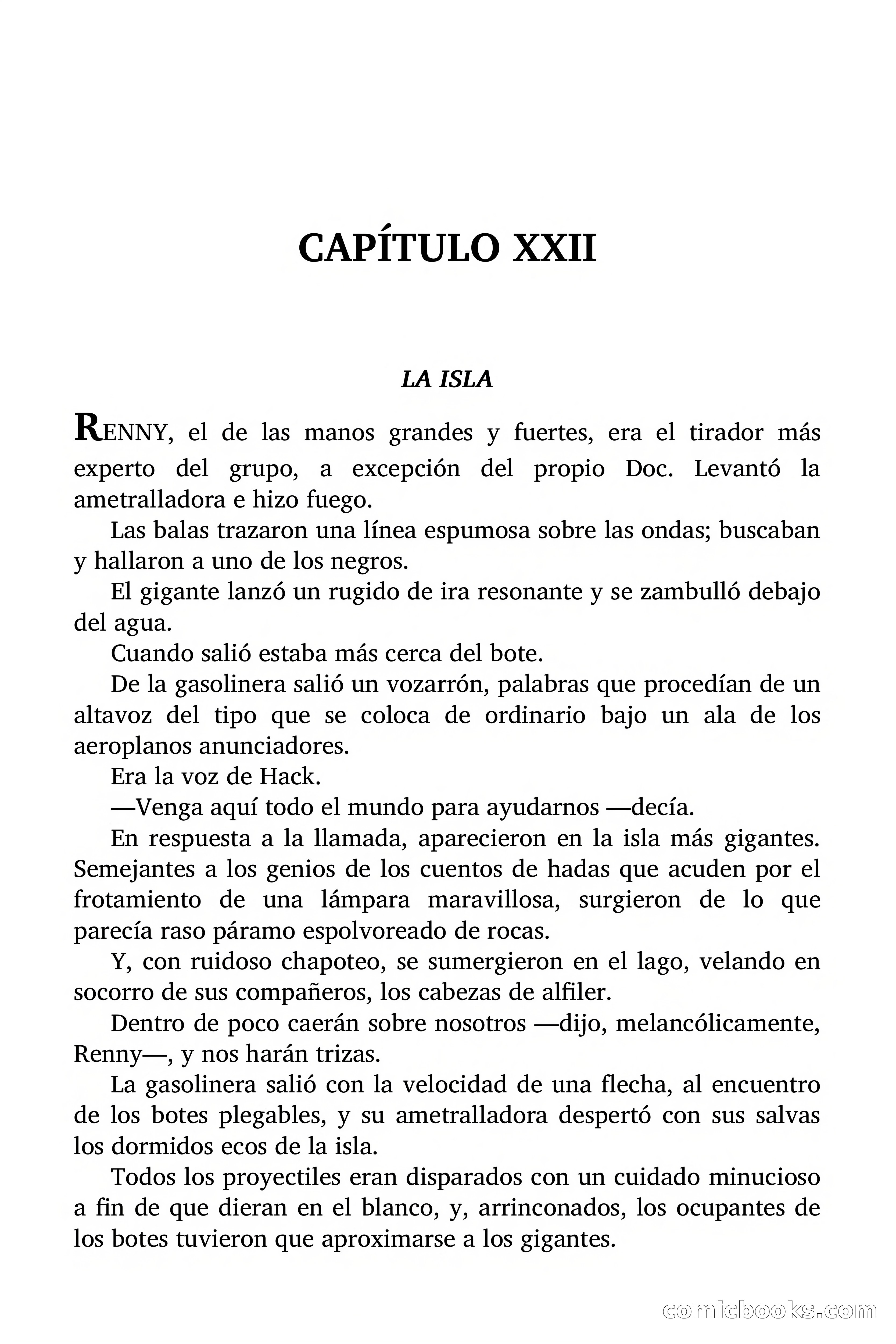 Doc Savage: Los Monstruos — page 137 of 171