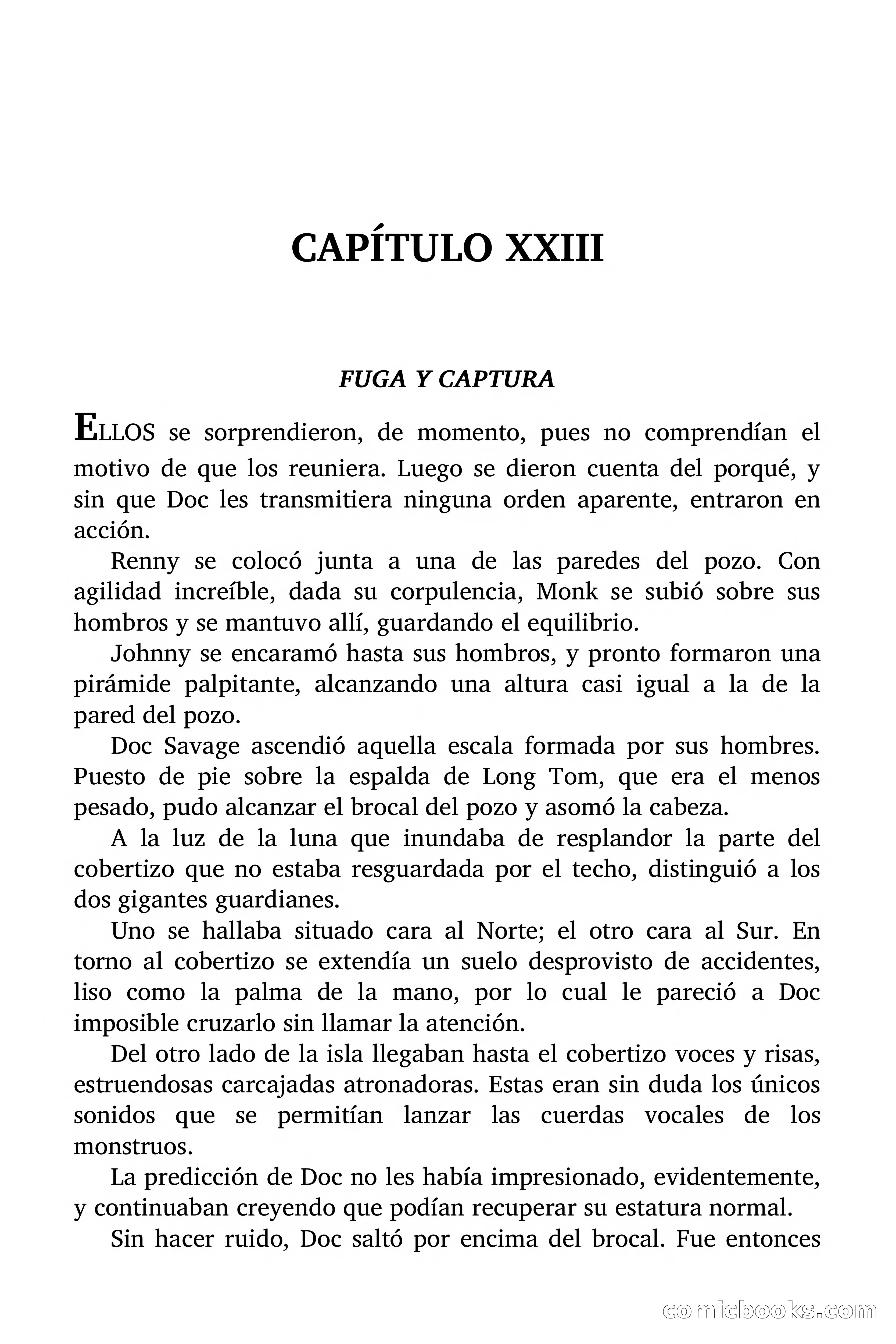 Doc Savage: Los Monstruos — page 145 of 171