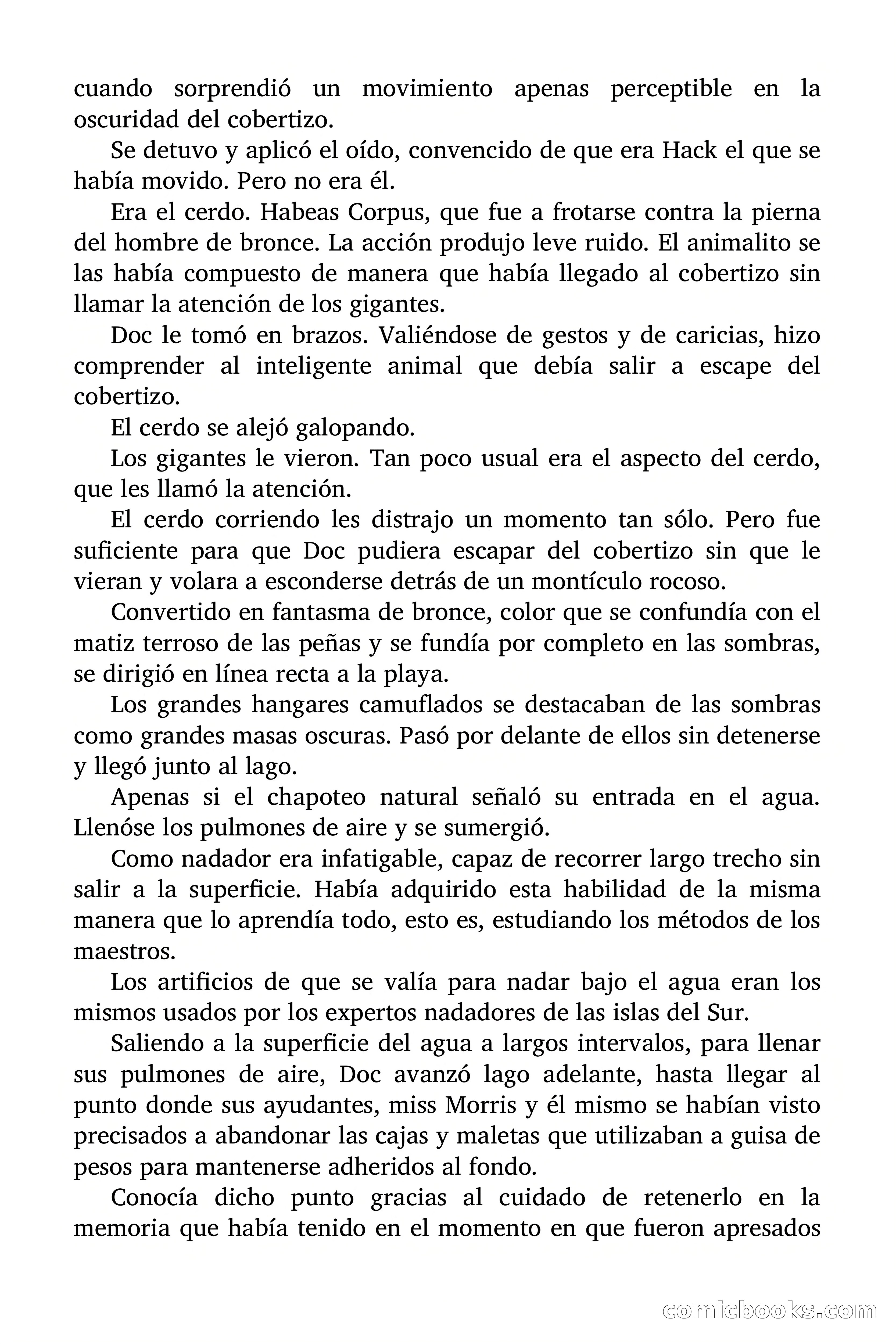 Doc Savage: Los Monstruos — page 146 of 171