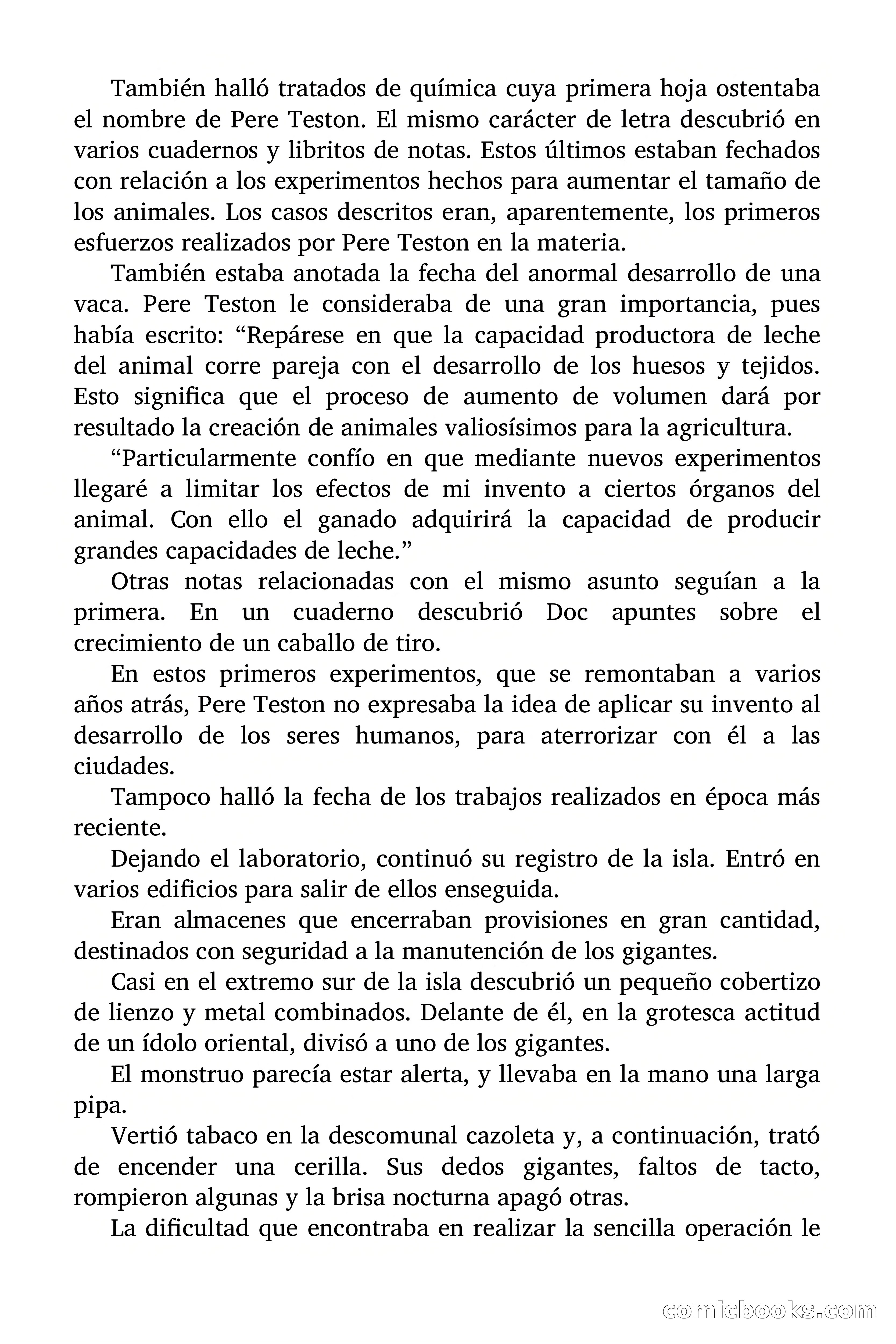 Doc Savage: Los Monstruos — page 148 of 171