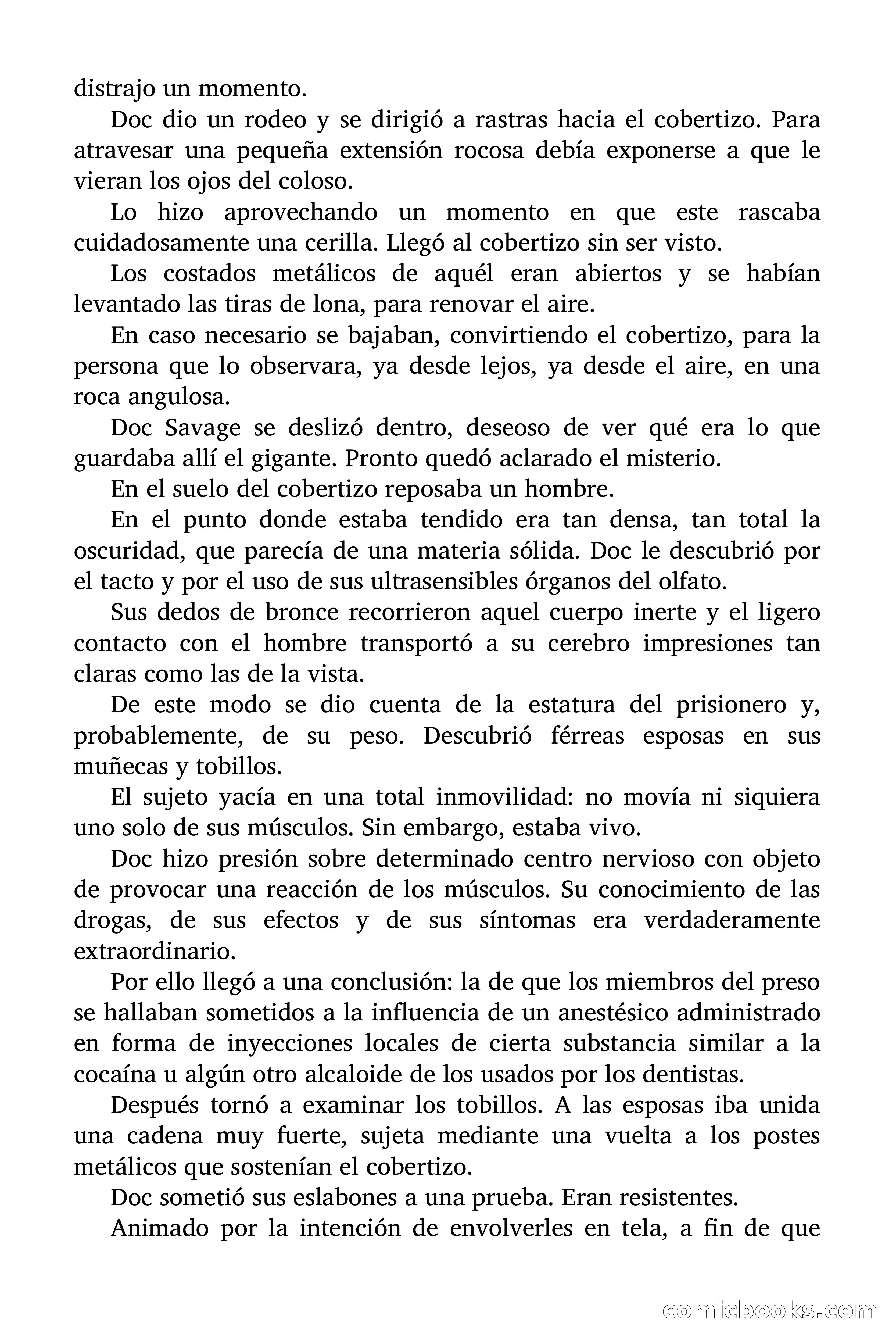 Doc Savage: Los Monstruos — page 149 of 171