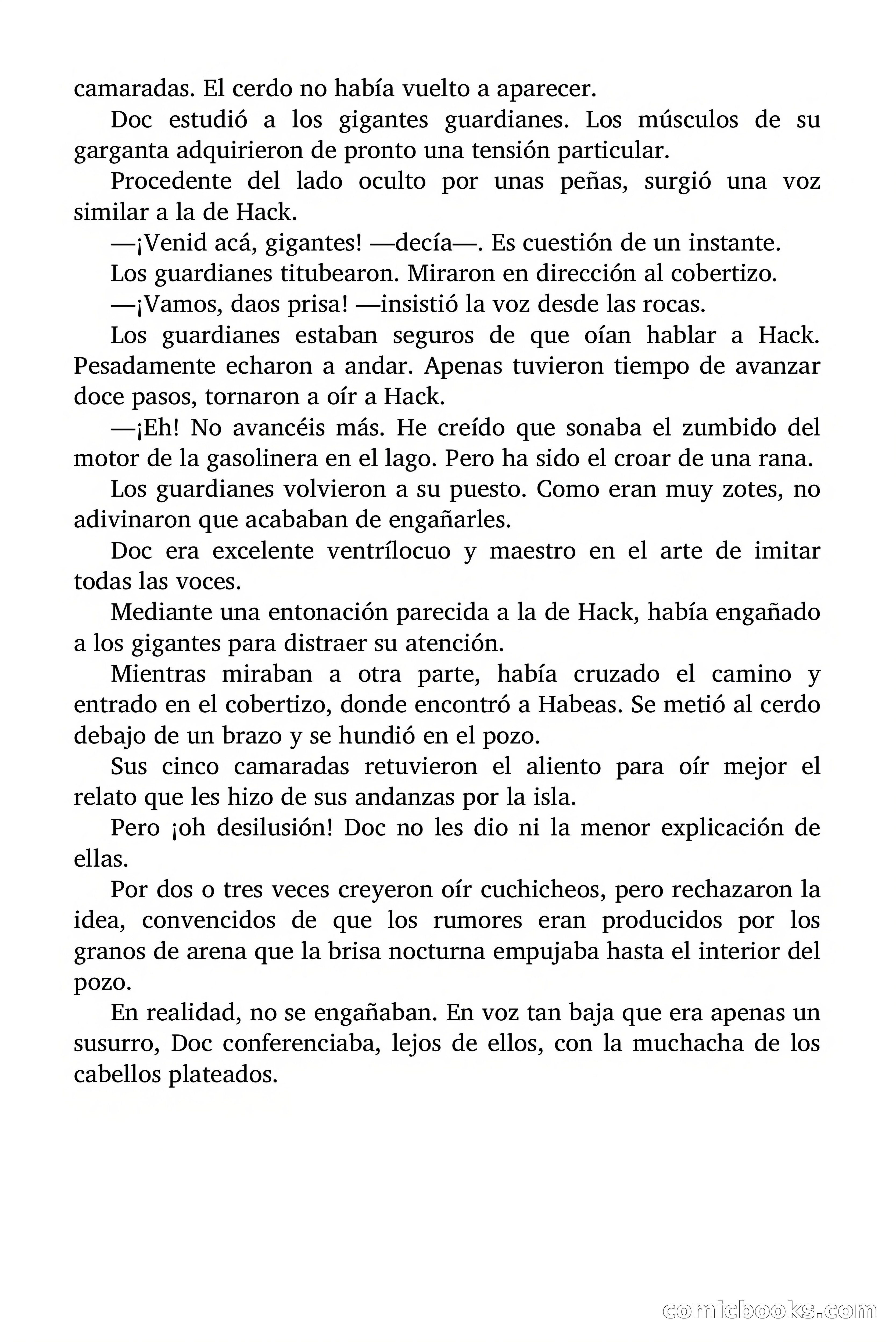 Doc Savage: Los Monstruos — page 151 of 171