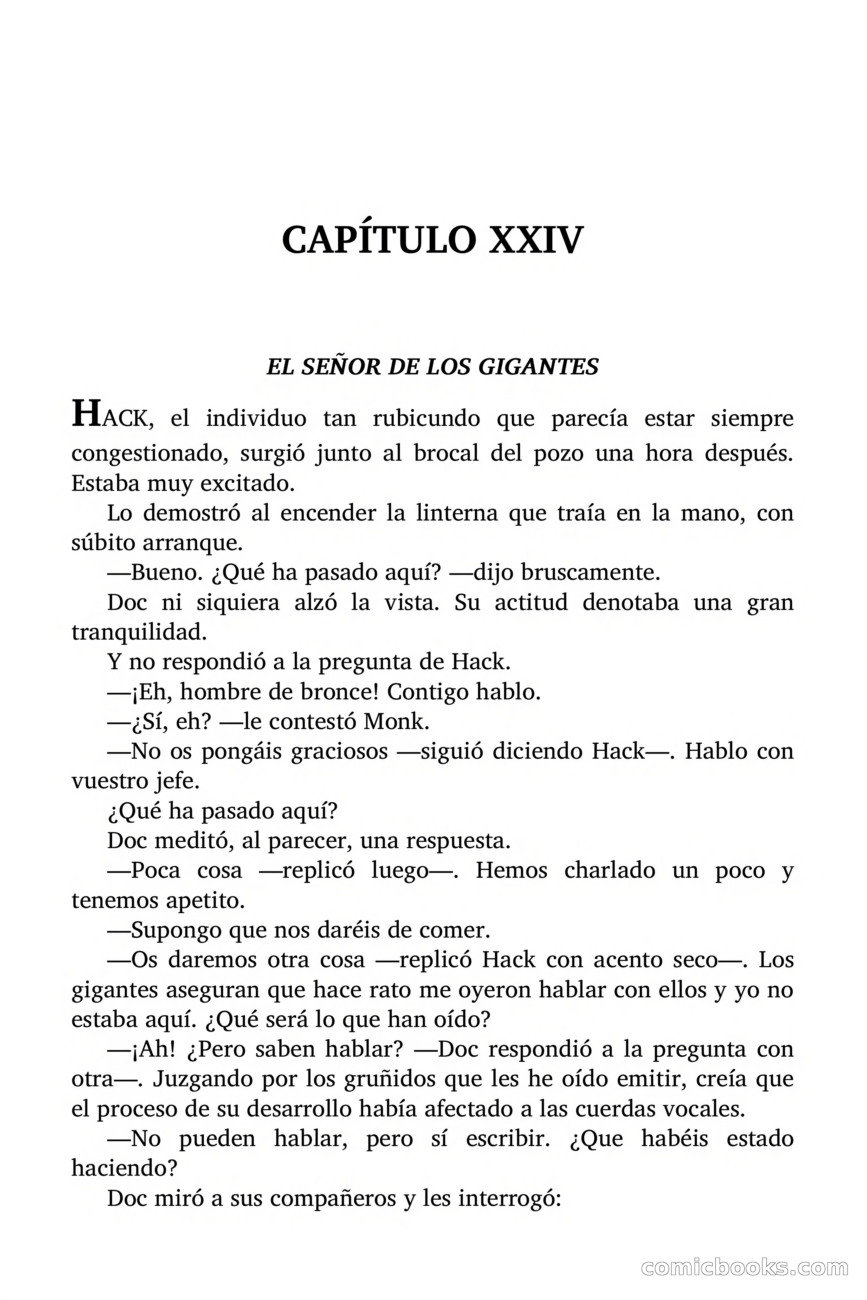 Doc Savage: Los Monstruos — page 152 of 171