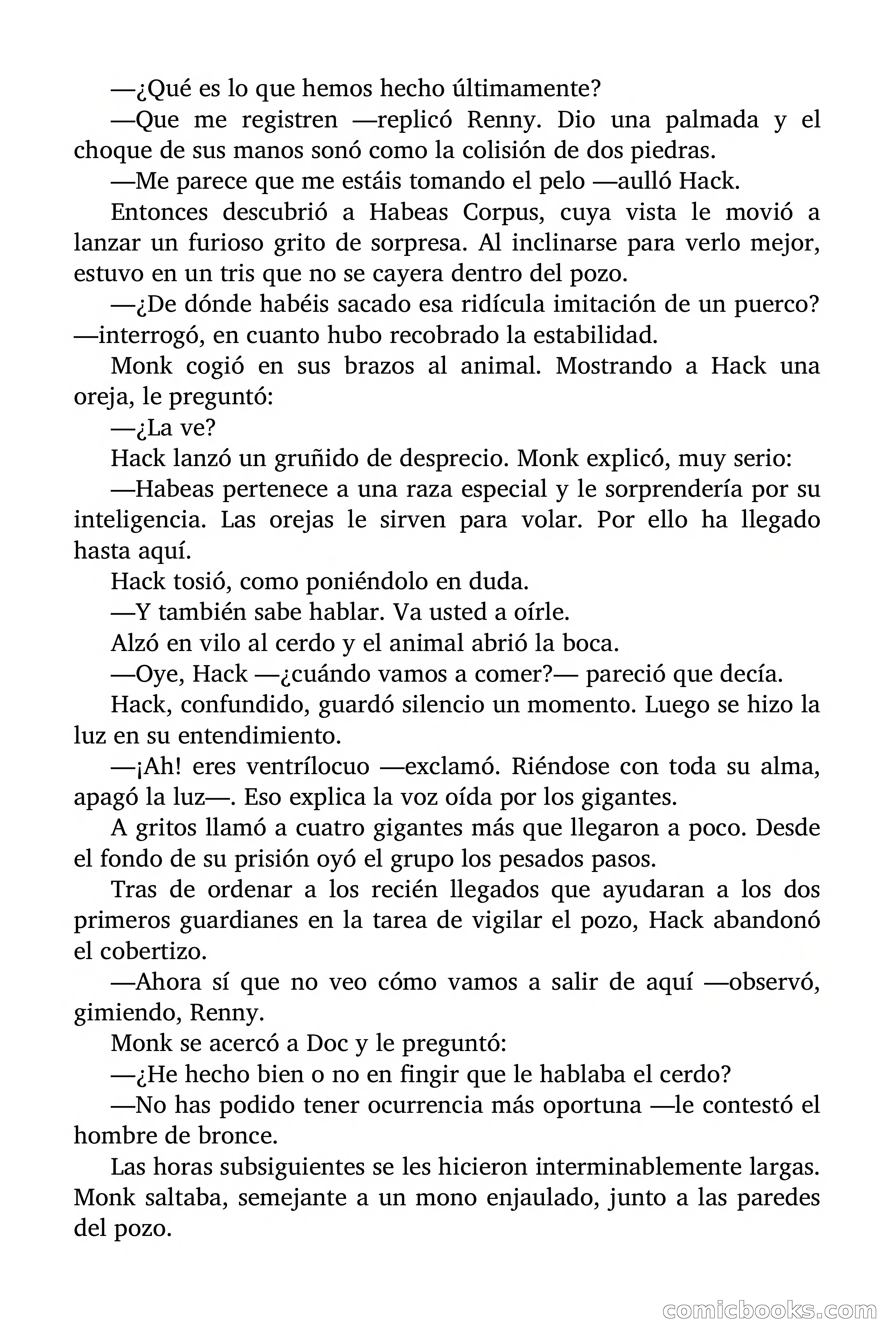 Doc Savage: Los Monstruos — page 153 of 171