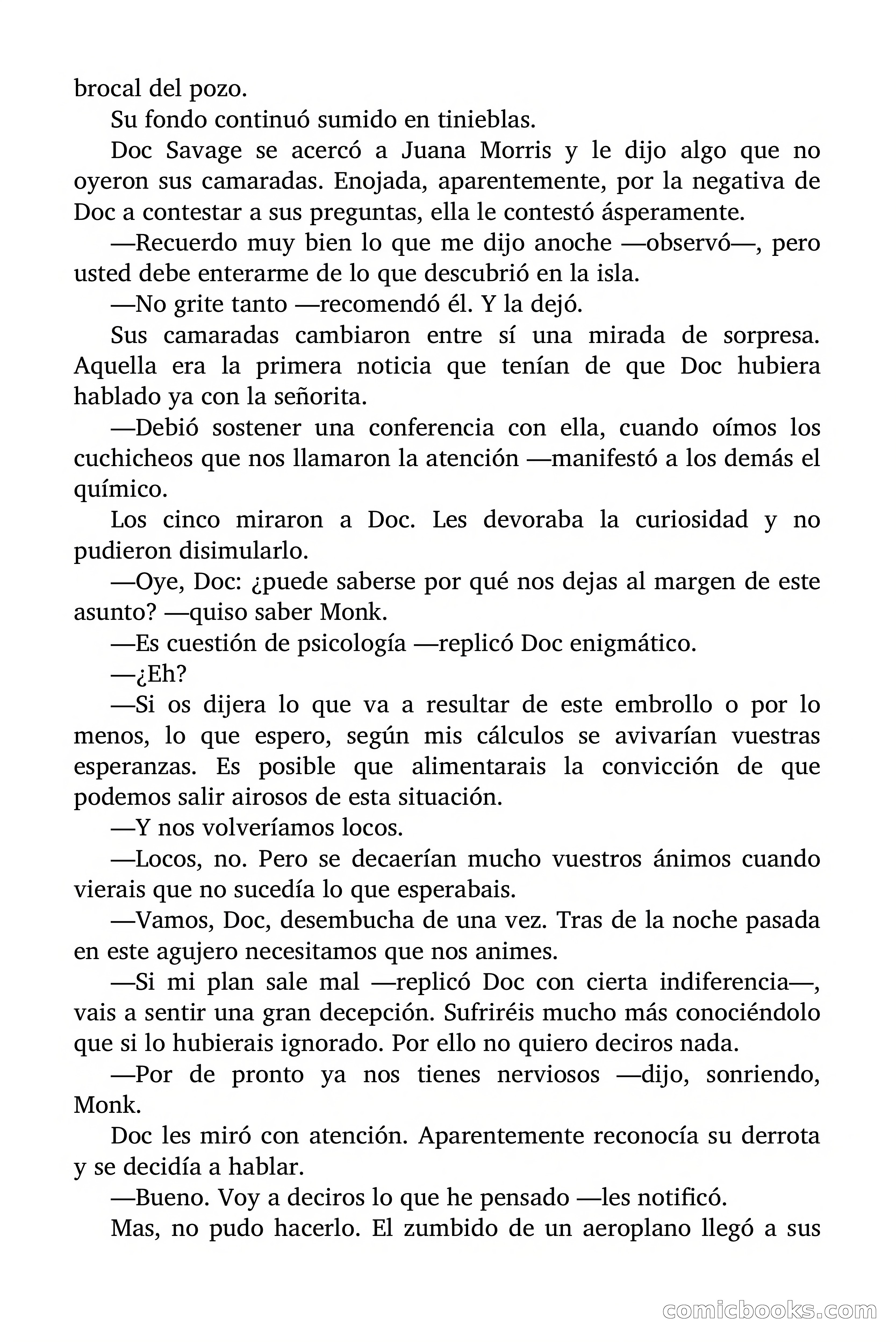 Doc Savage: Los Monstruos — page 155 of 171