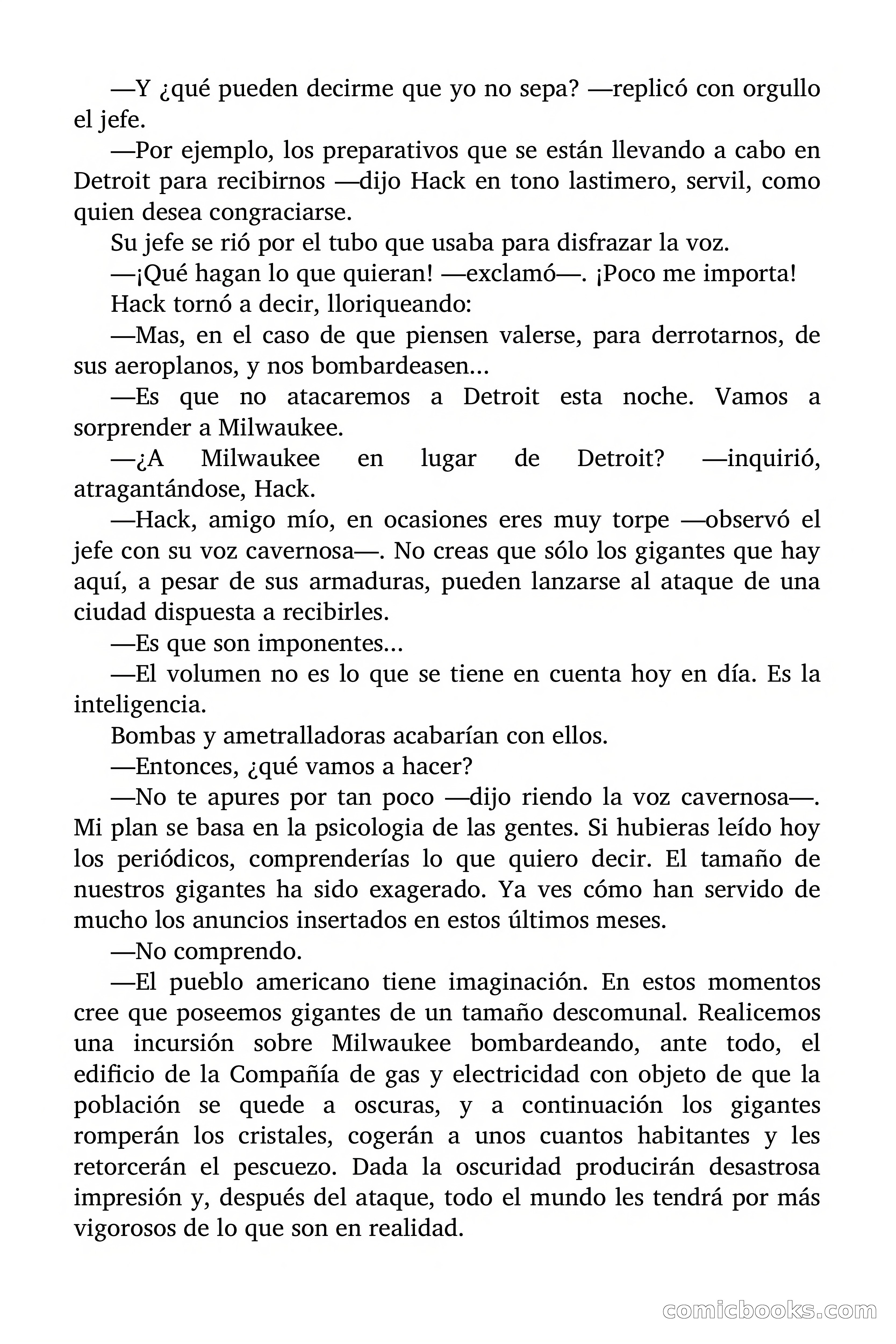 Doc Savage: Los Monstruos — page 157 of 171