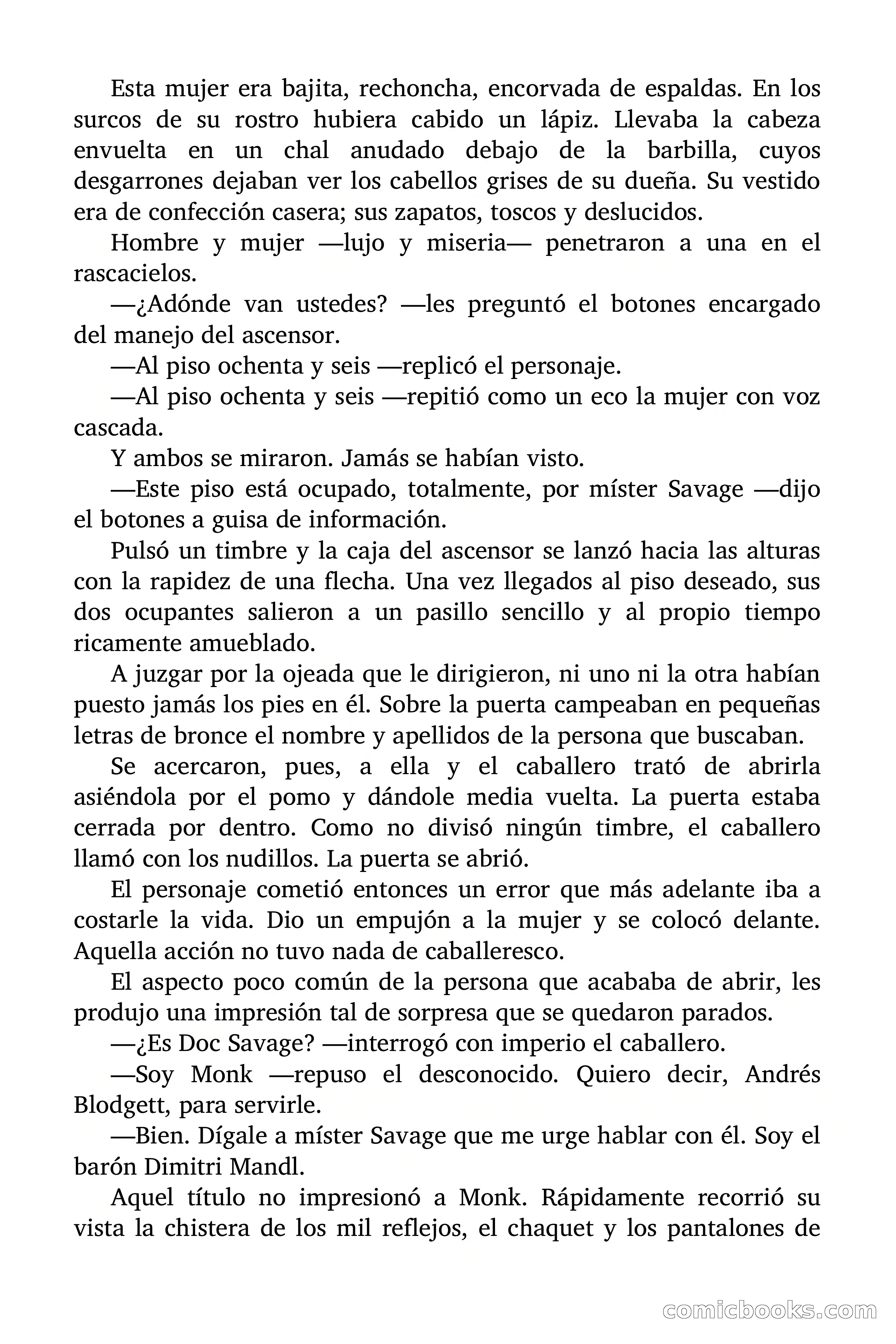 Doc Savage: El terror purpúreo — page 4 of 176