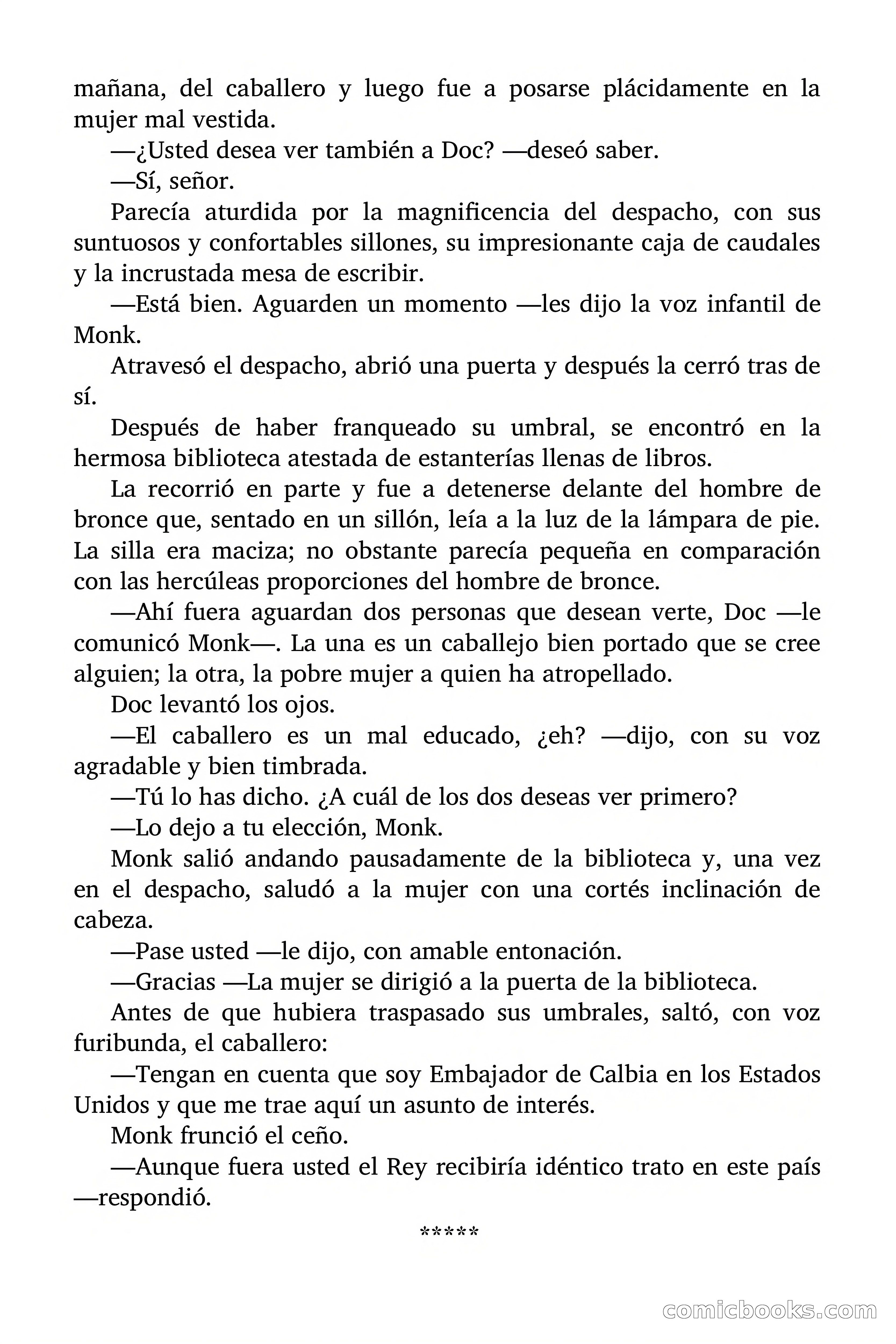 Doc Savage: El terror purpúreo — page 5 of 176