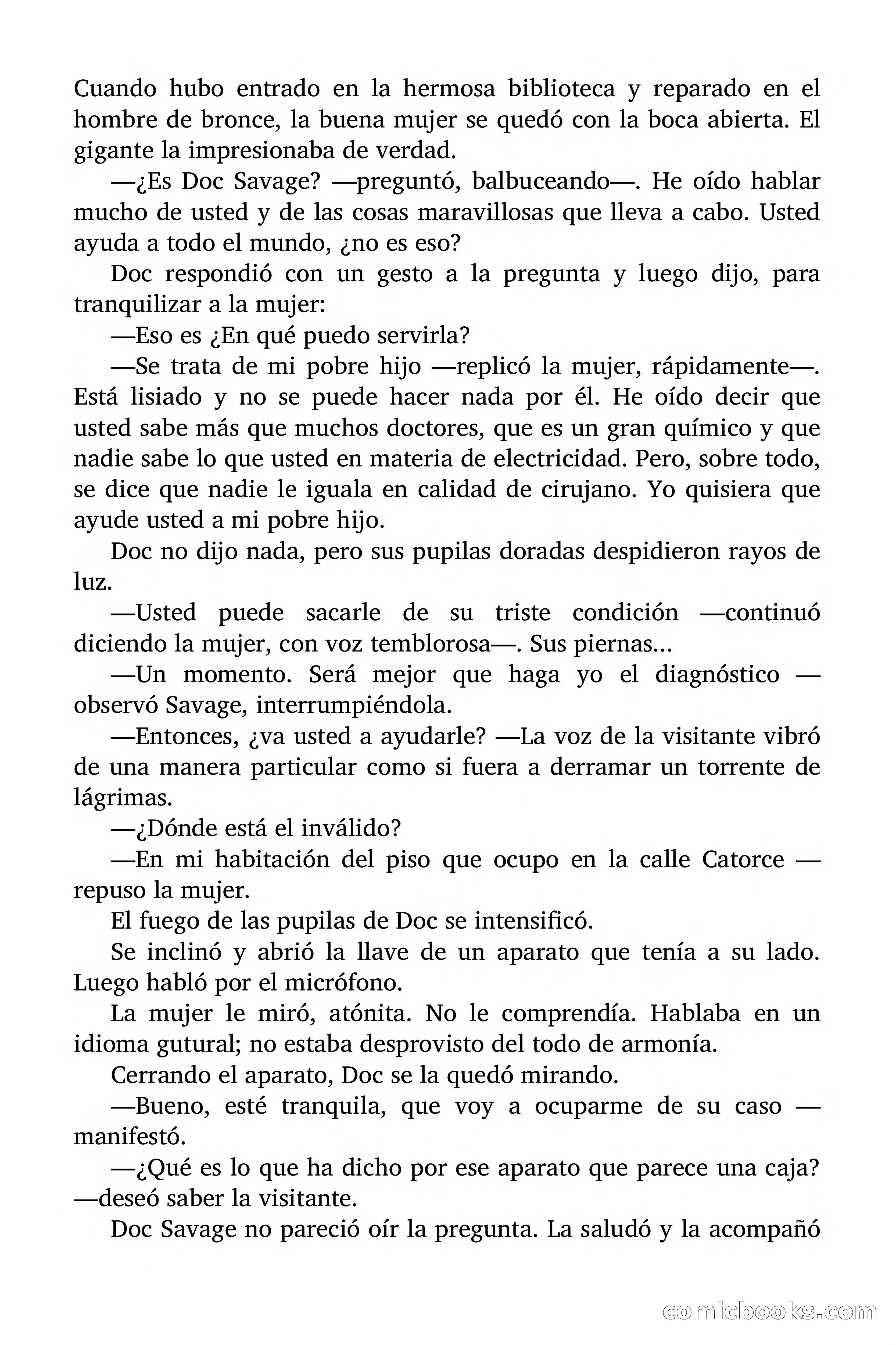 Doc Savage: El terror purpúreo — page 6 of 176