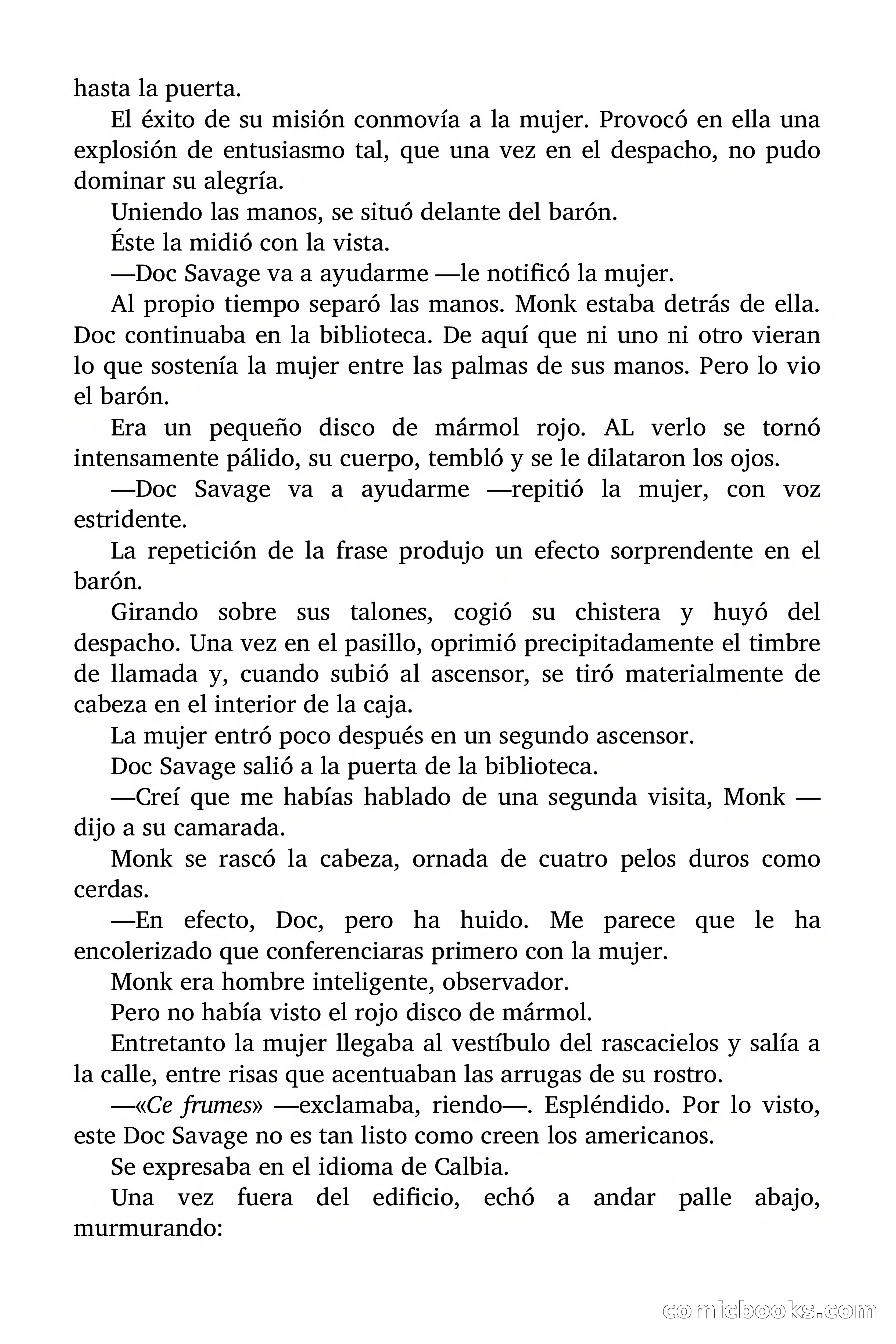Doc Savage: El terror purpúreo — page 7 of 176