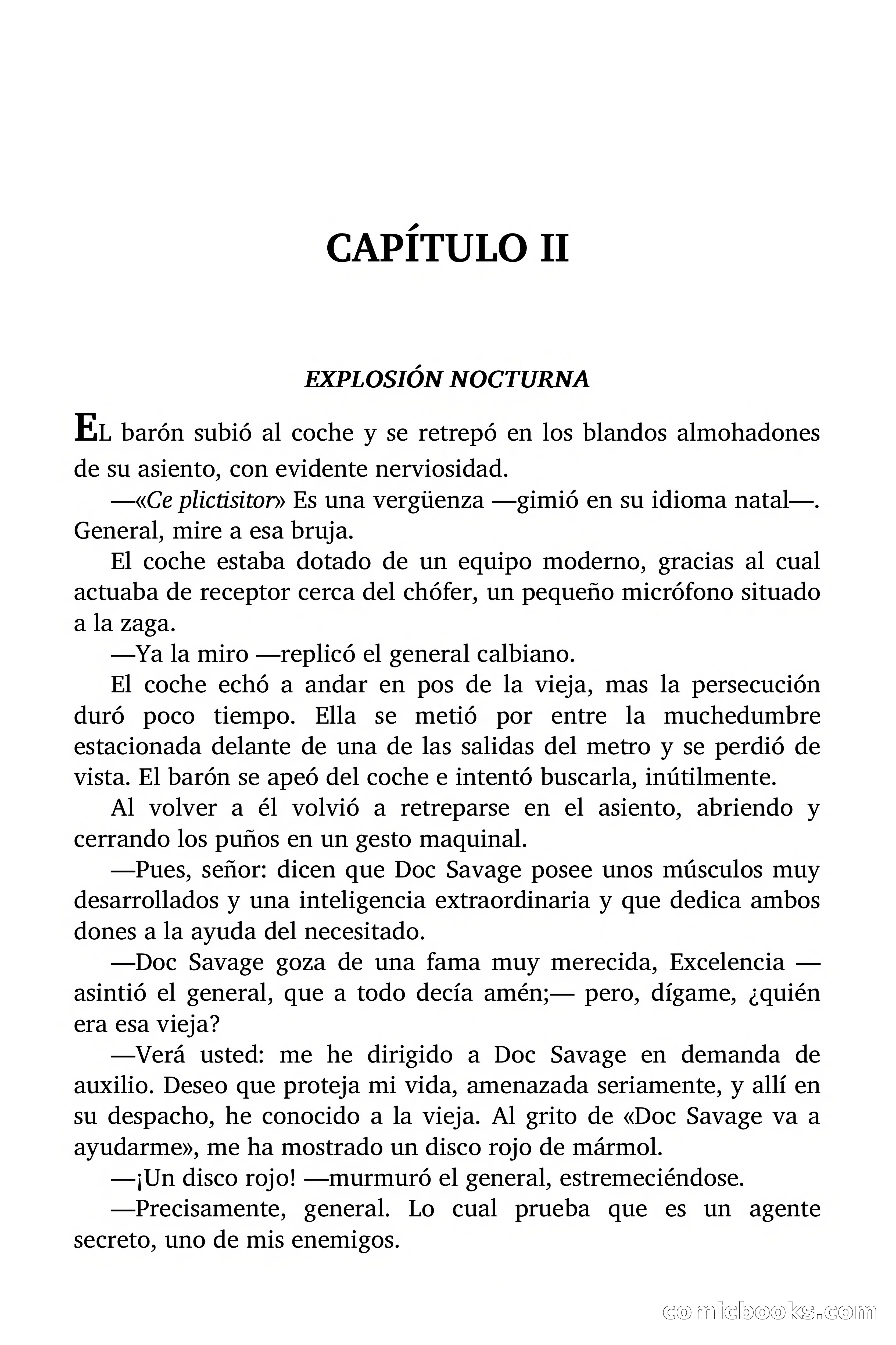 Doc Savage: El terror purpúreo — page 9 of 176