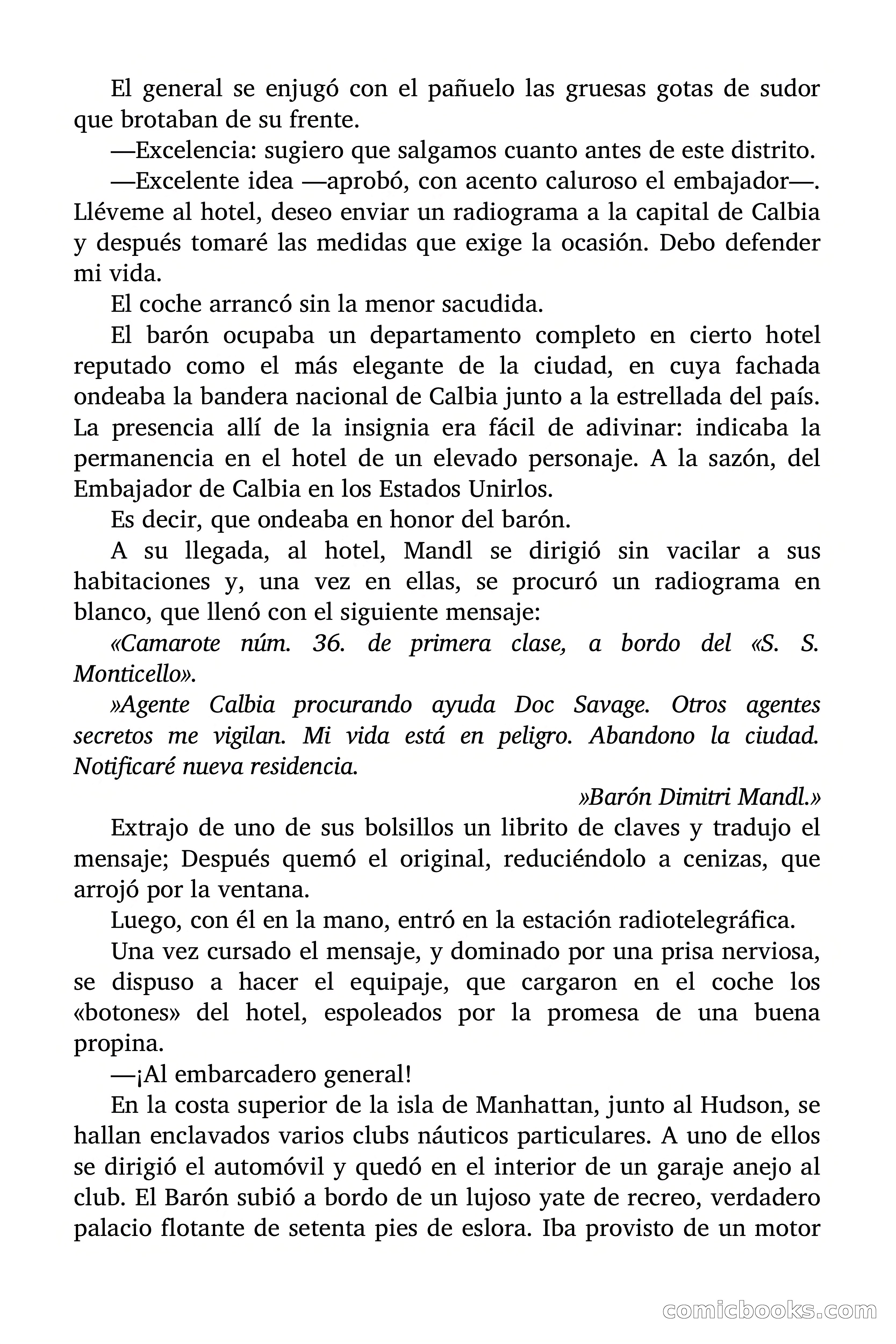 Doc Savage: El terror purpúreo — page 10 of 176