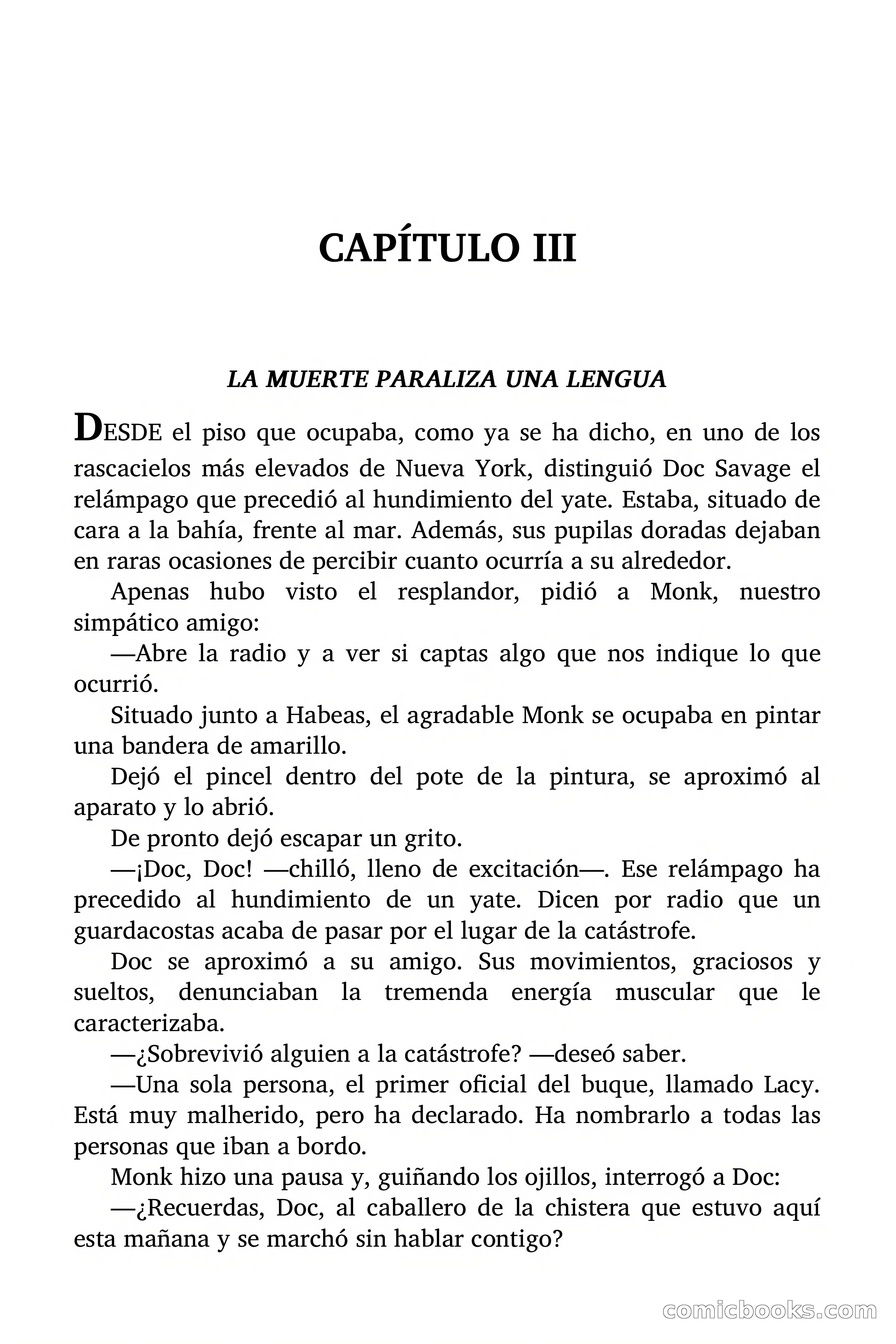 Doc Savage: El terror purpúreo — page 13 of 176