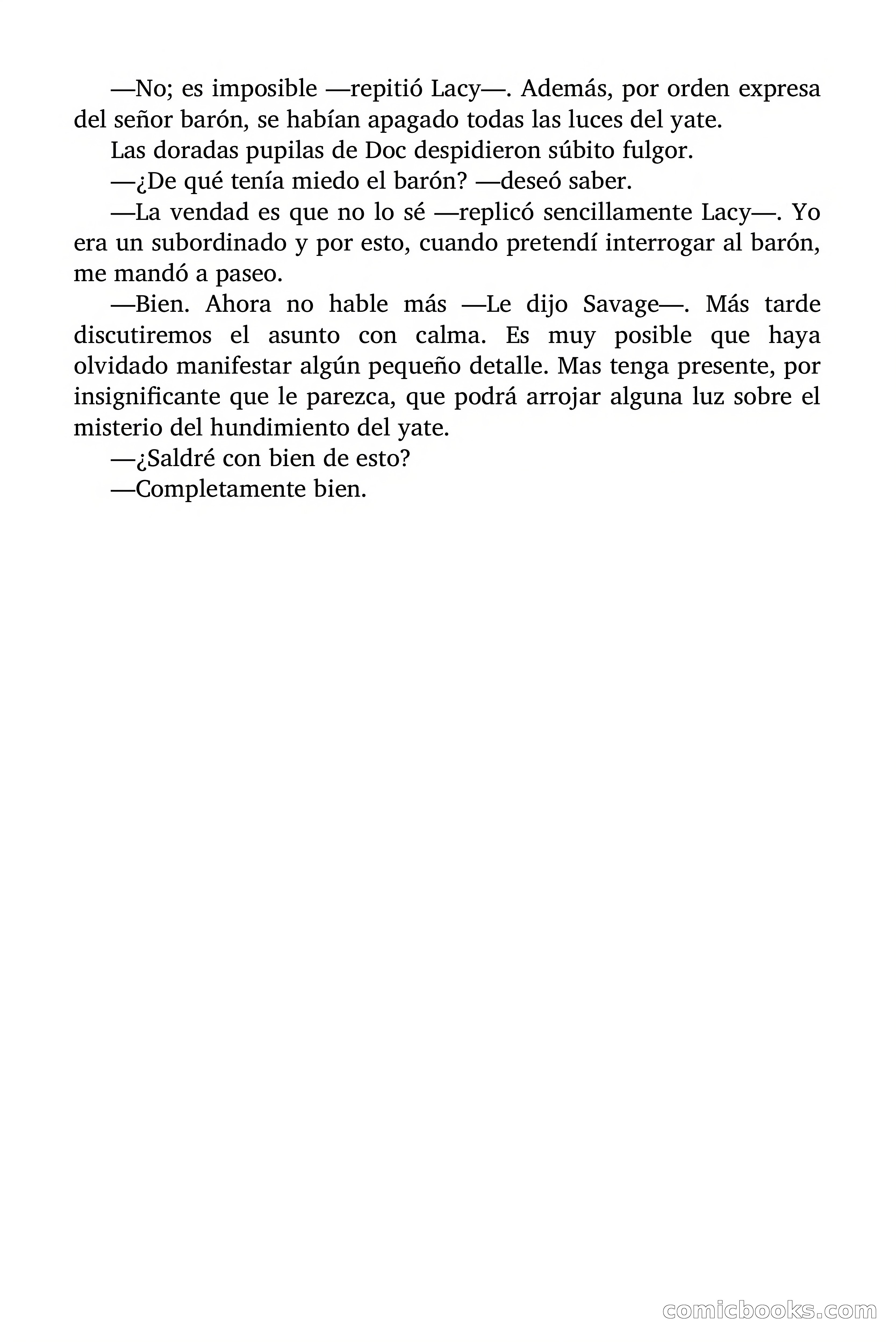 Doc Savage: El terror purpúreo — page 19 of 176