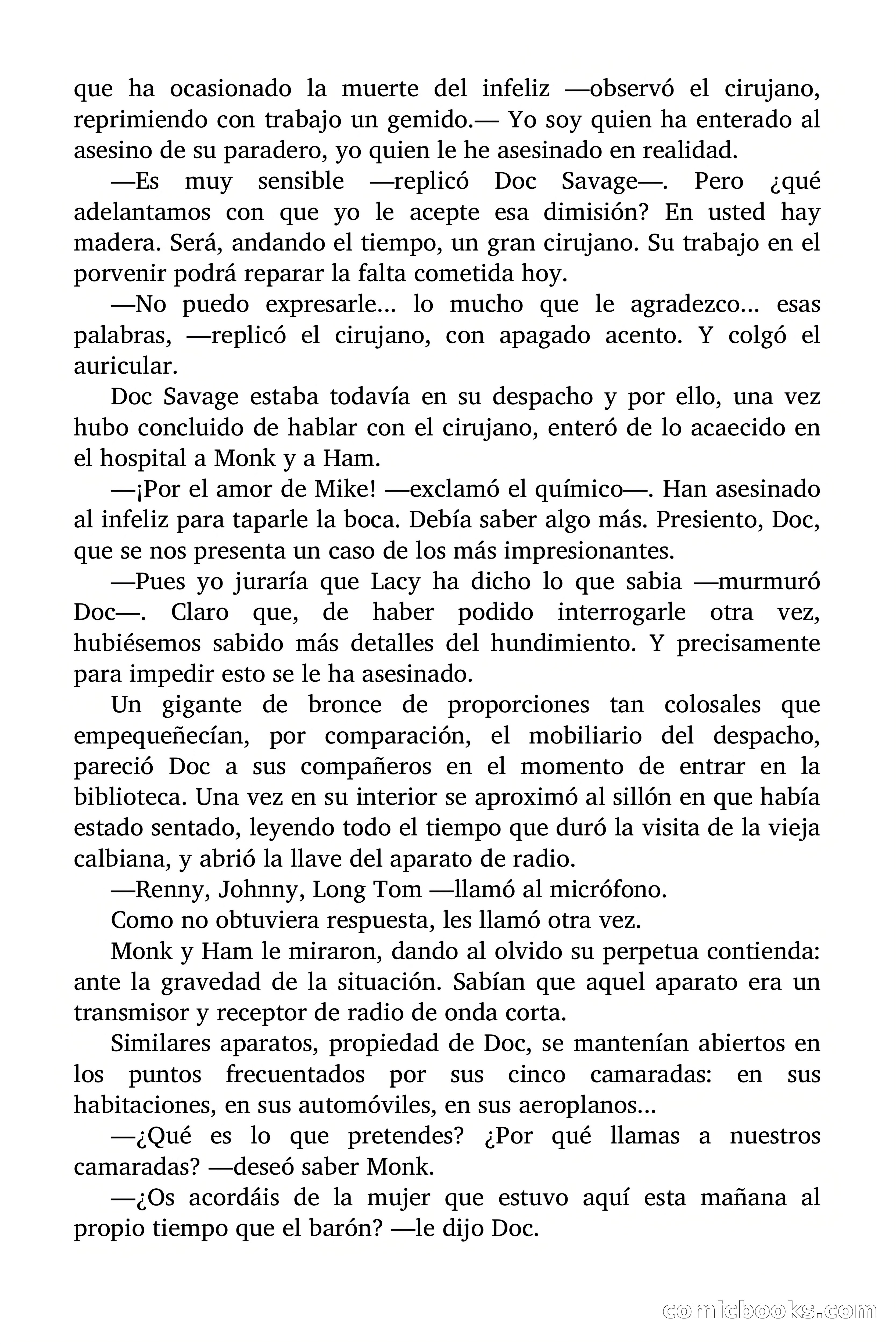Doc Savage: El terror purpúreo — page 21 of 176