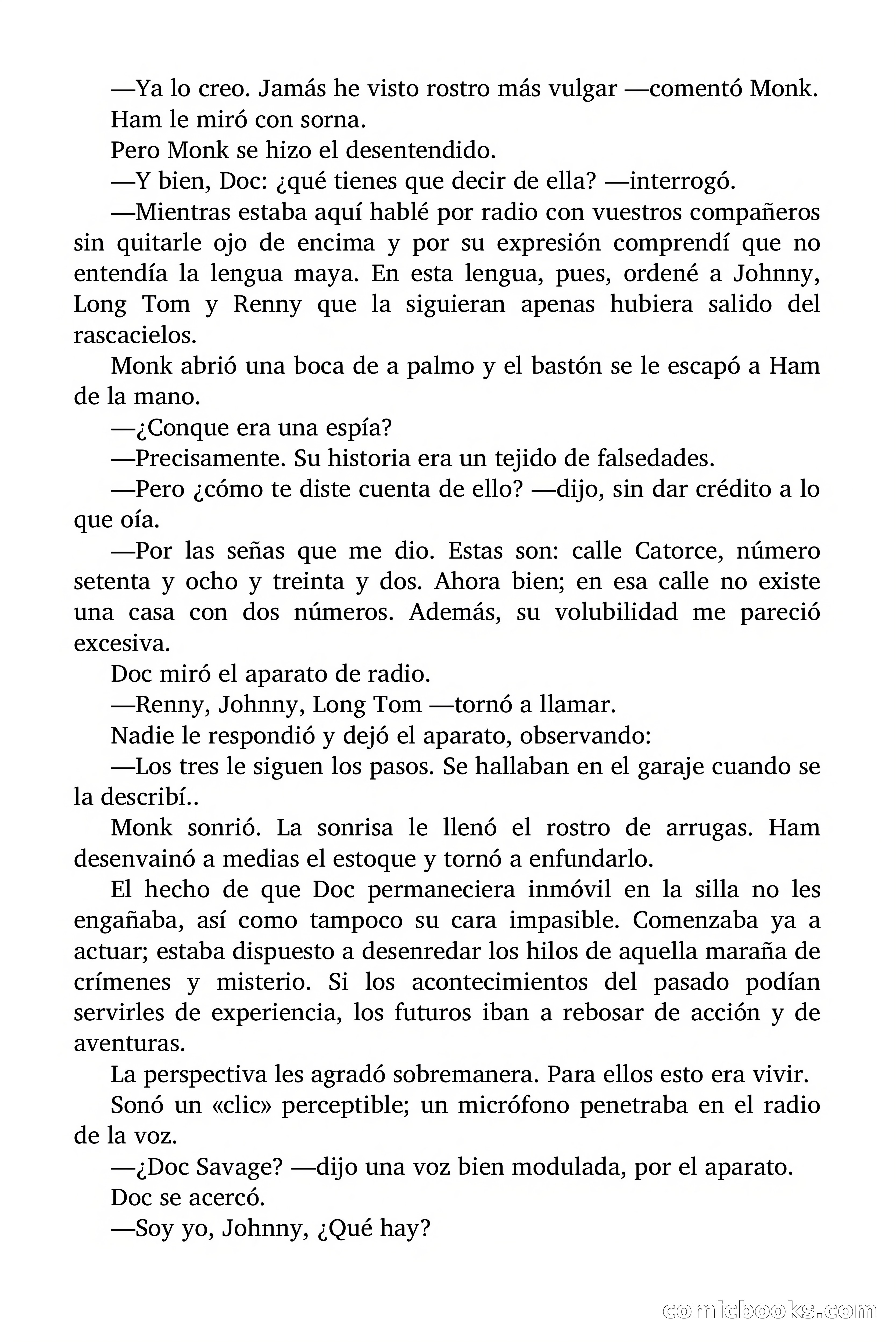 Doc Savage: El terror purpúreo — page 22 of 176