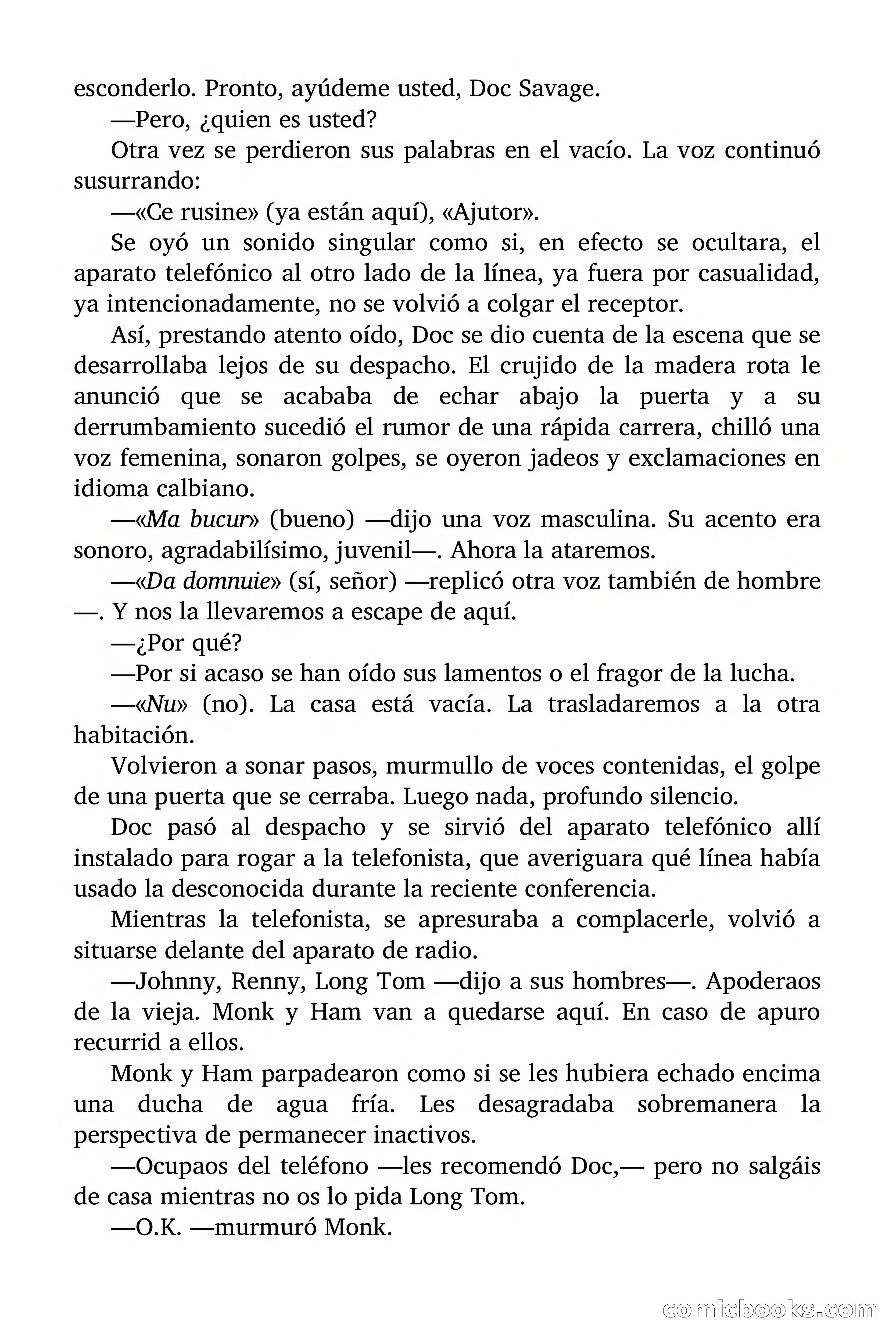 Doc Savage: El terror purpúreo — page 24 of 176