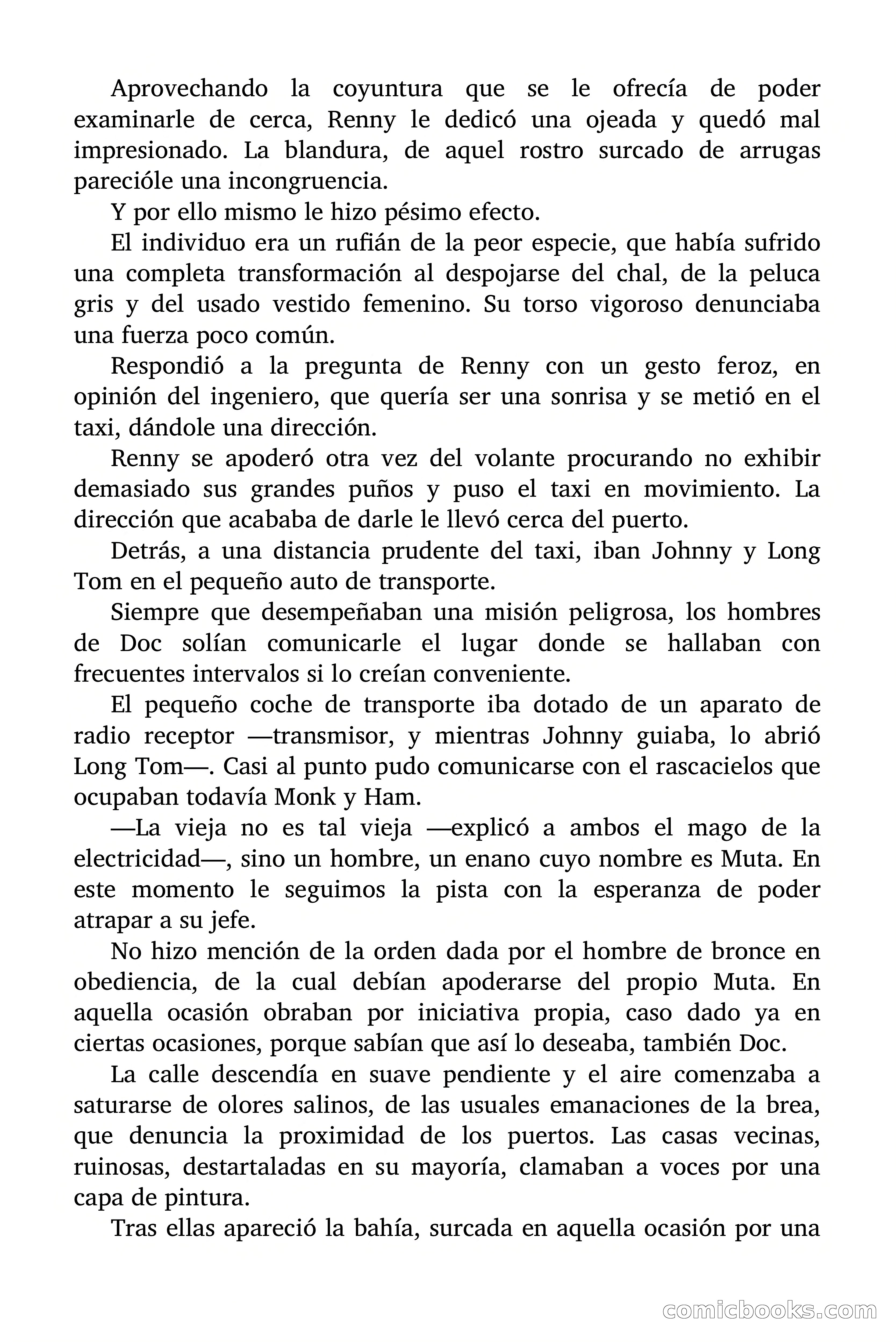 Doc Savage: El terror purpúreo — page 36 of 176
