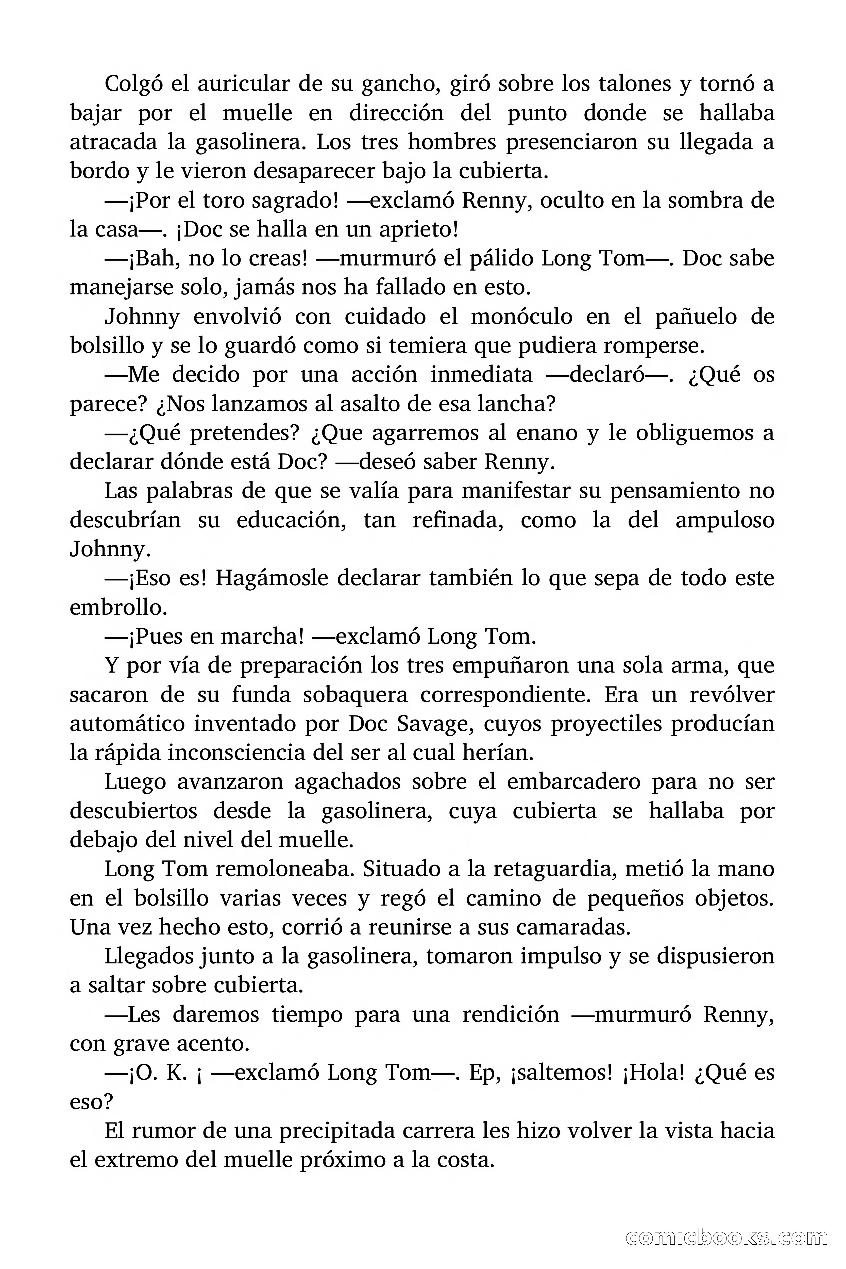 Doc Savage: El terror purpúreo — page 38 of 176