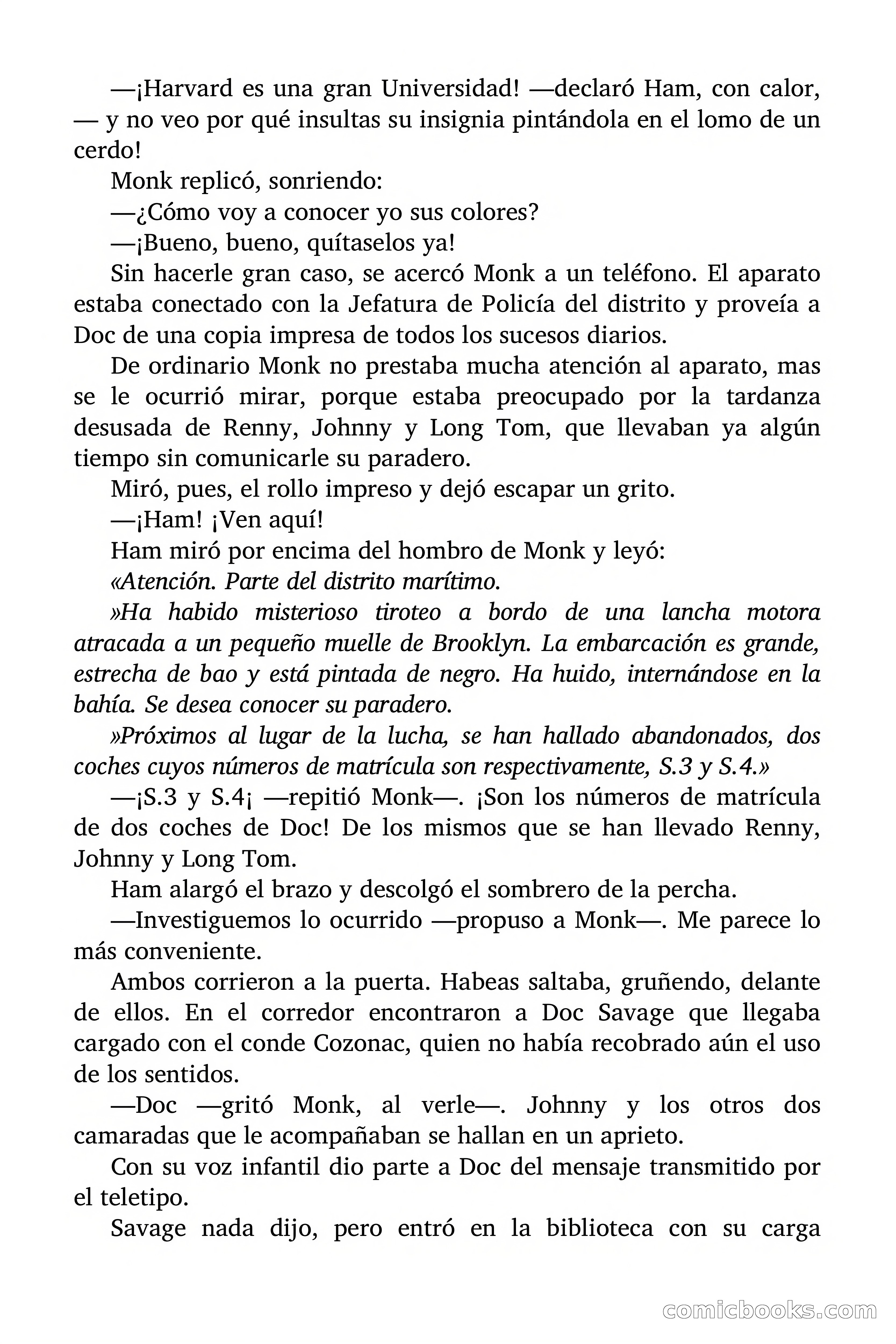 Doc Savage: El terror purpúreo — page 55 of 176