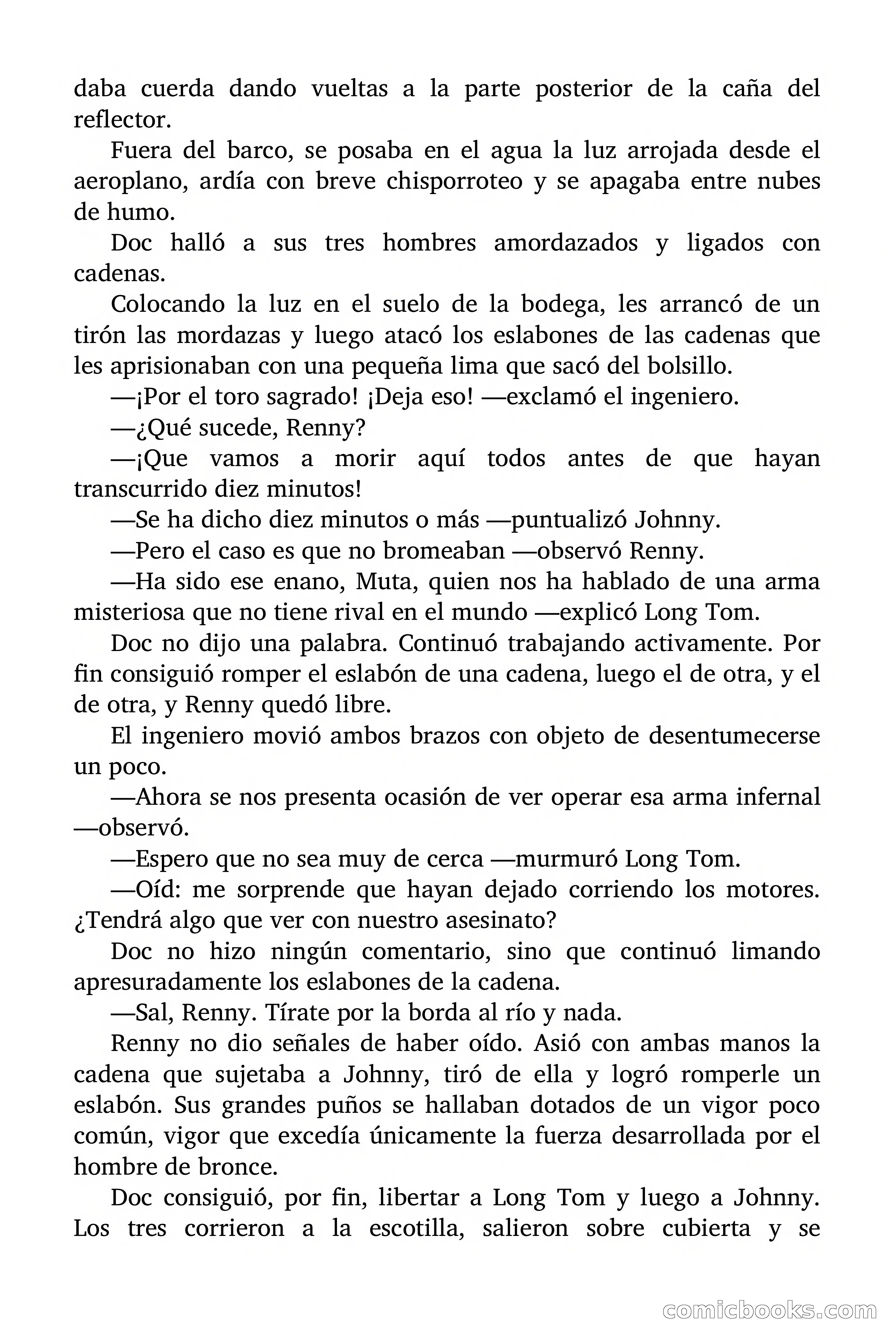 Doc Savage: El terror purpúreo — page 60 of 176