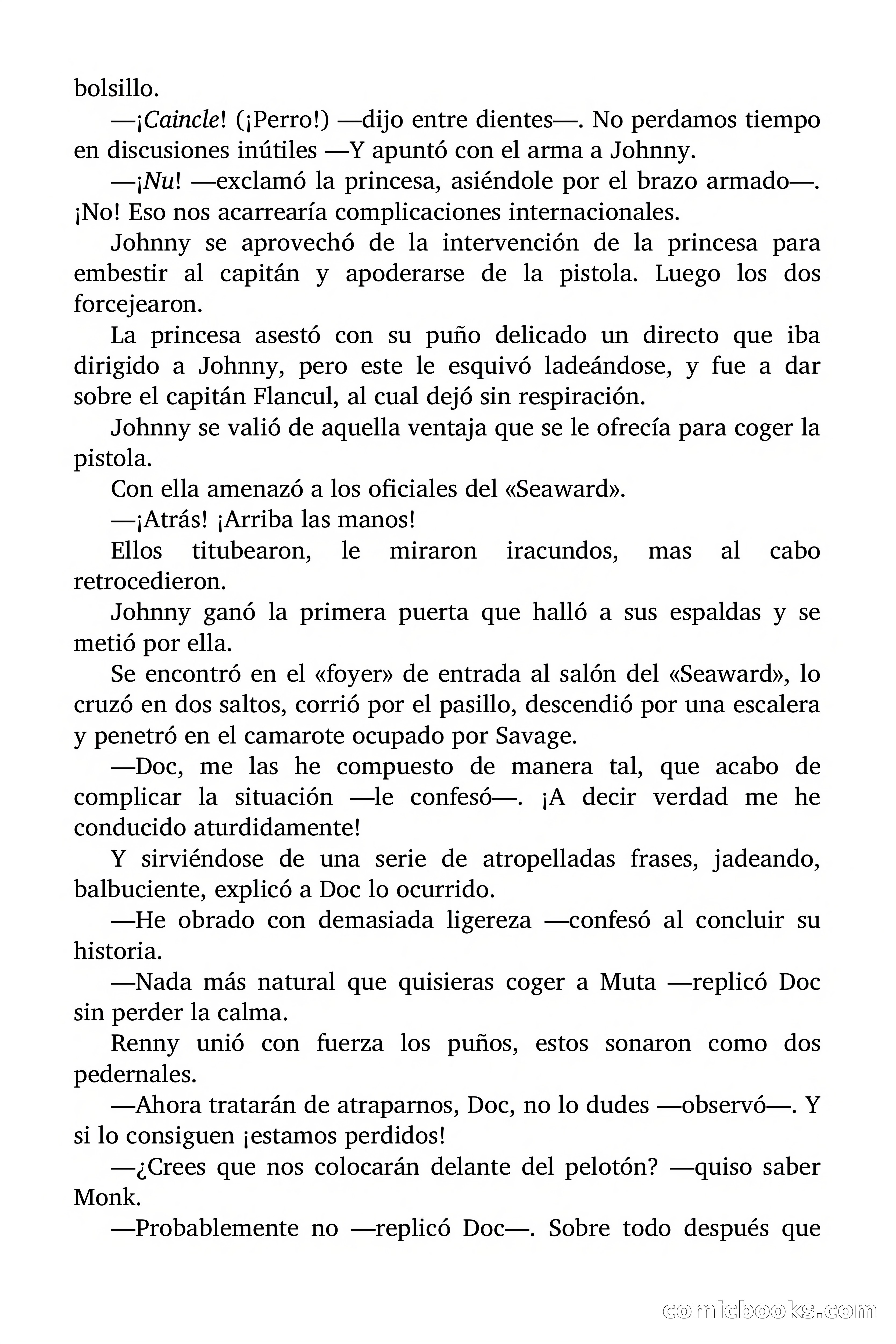 Doc Savage: El terror purpúreo — page 76 of 176