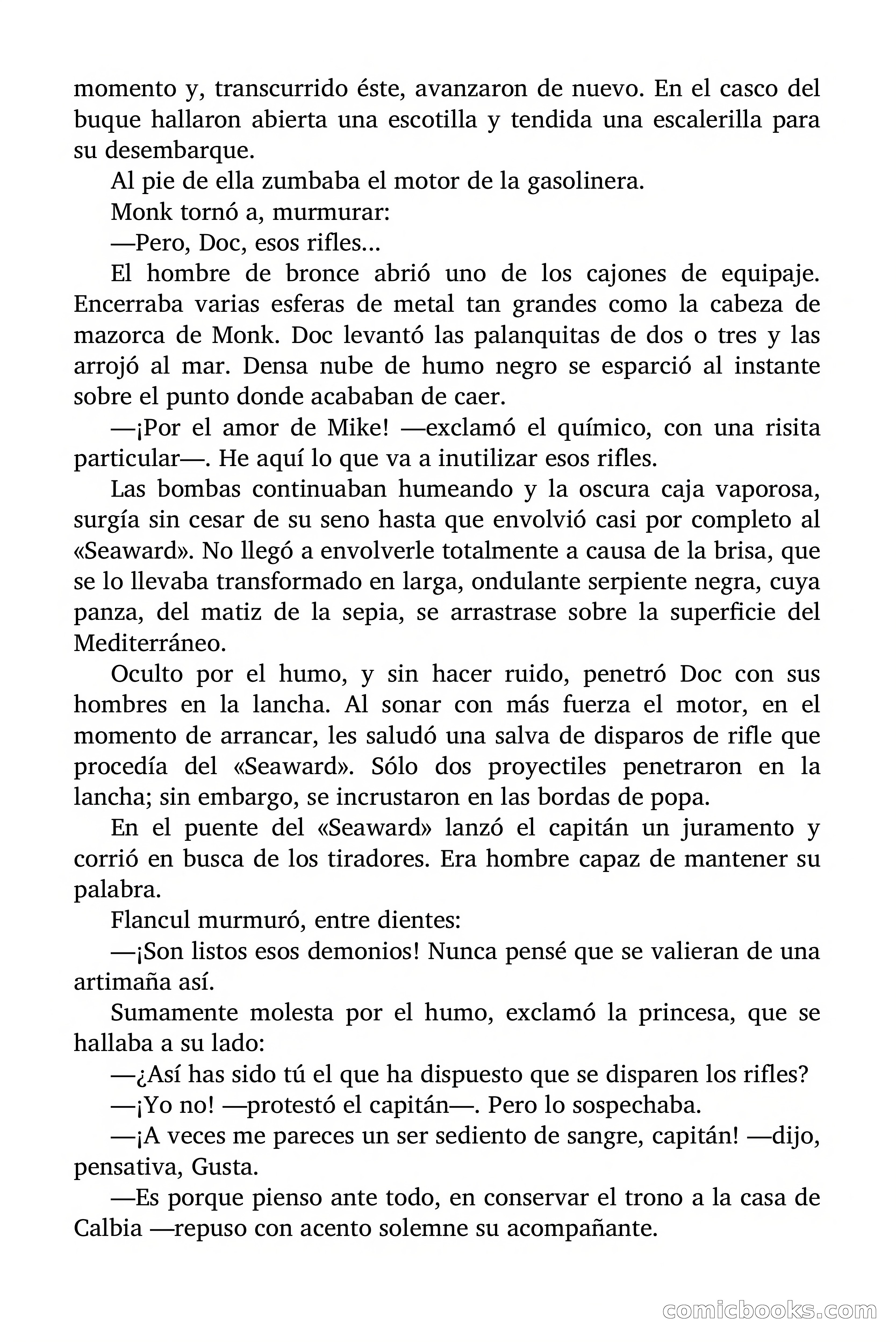 Doc Savage: El terror purpúreo — page 80 of 176