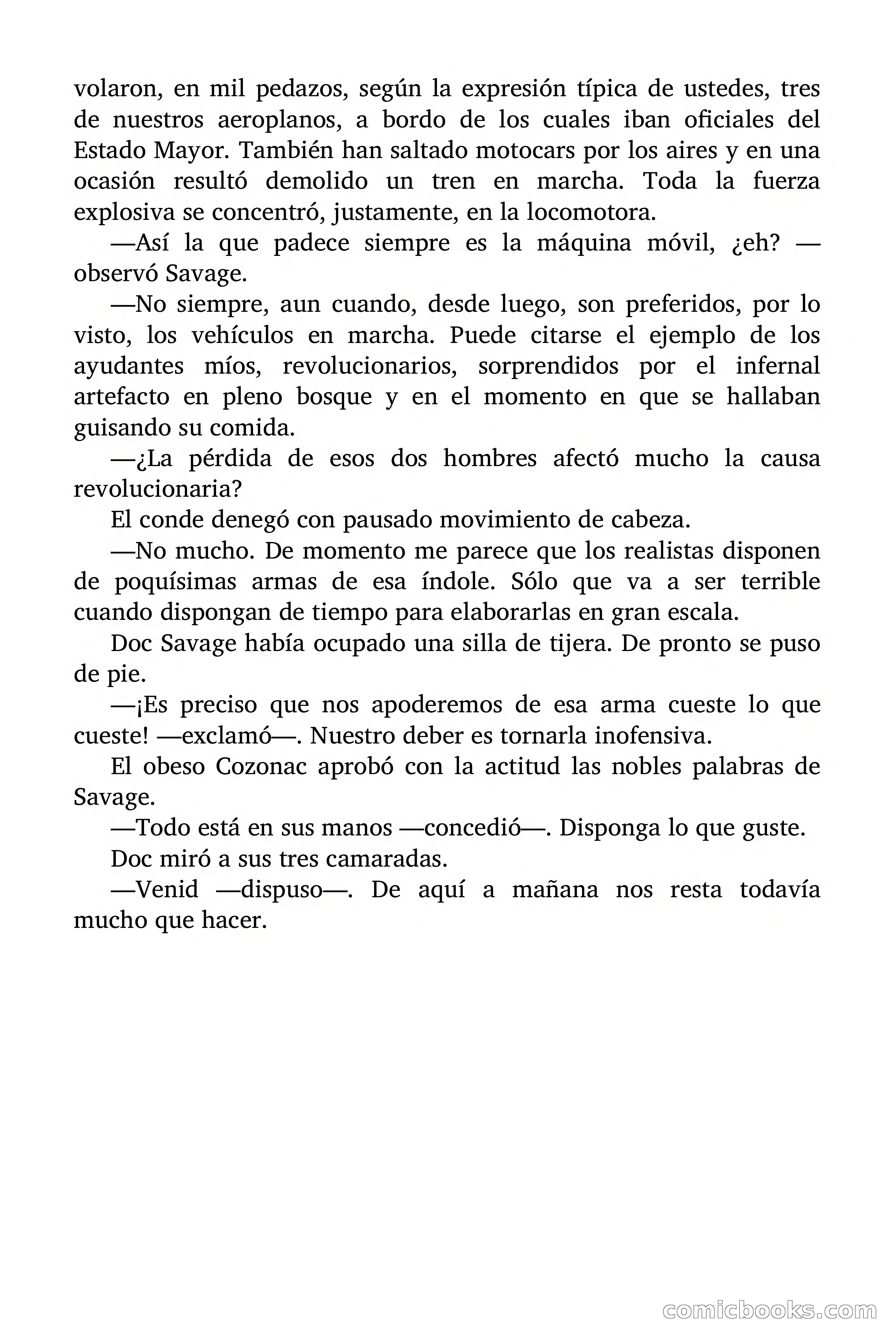 Doc Savage: El terror purpúreo — page 99 of 176