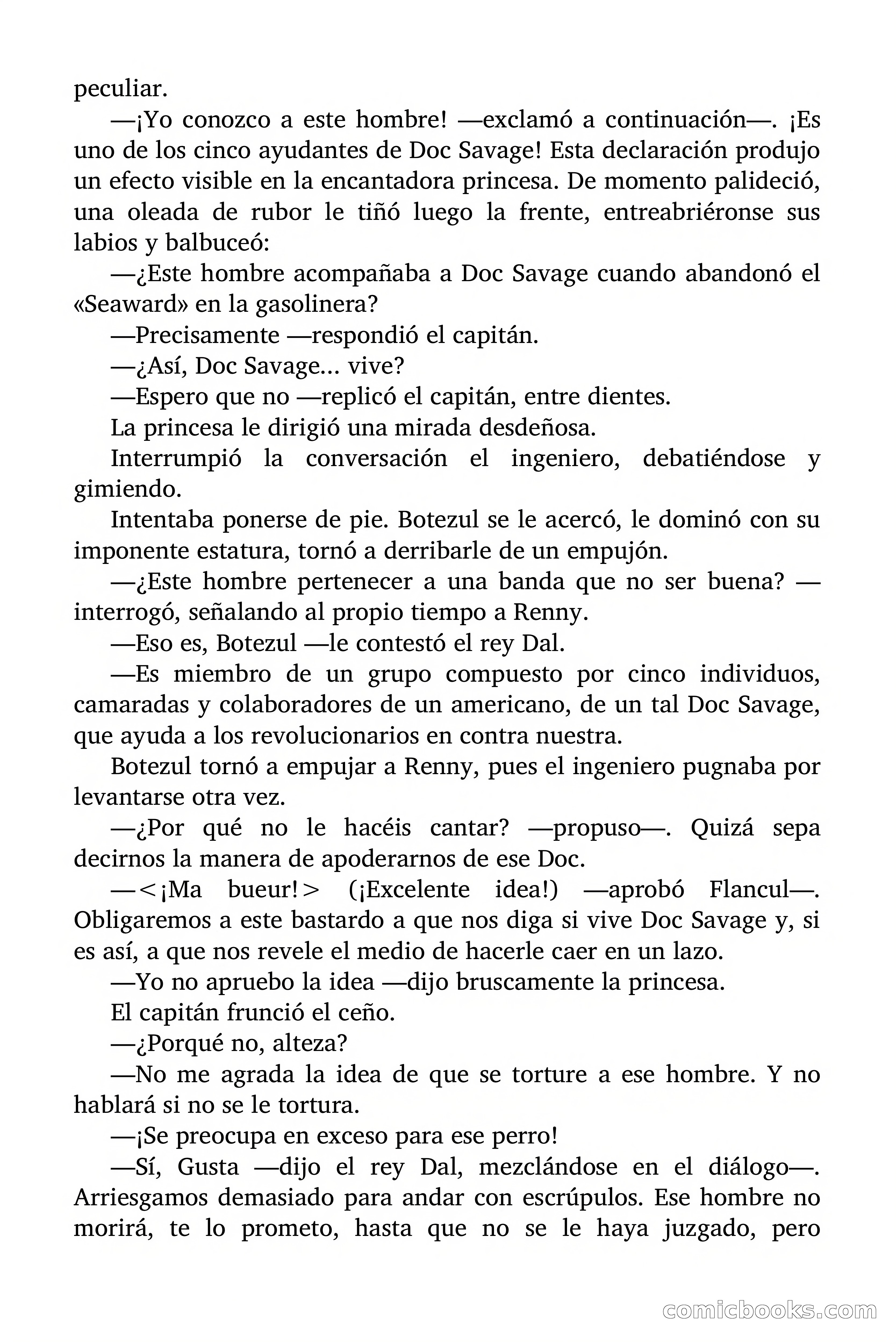 Doc Savage: El terror purpúreo — page 117 of 176