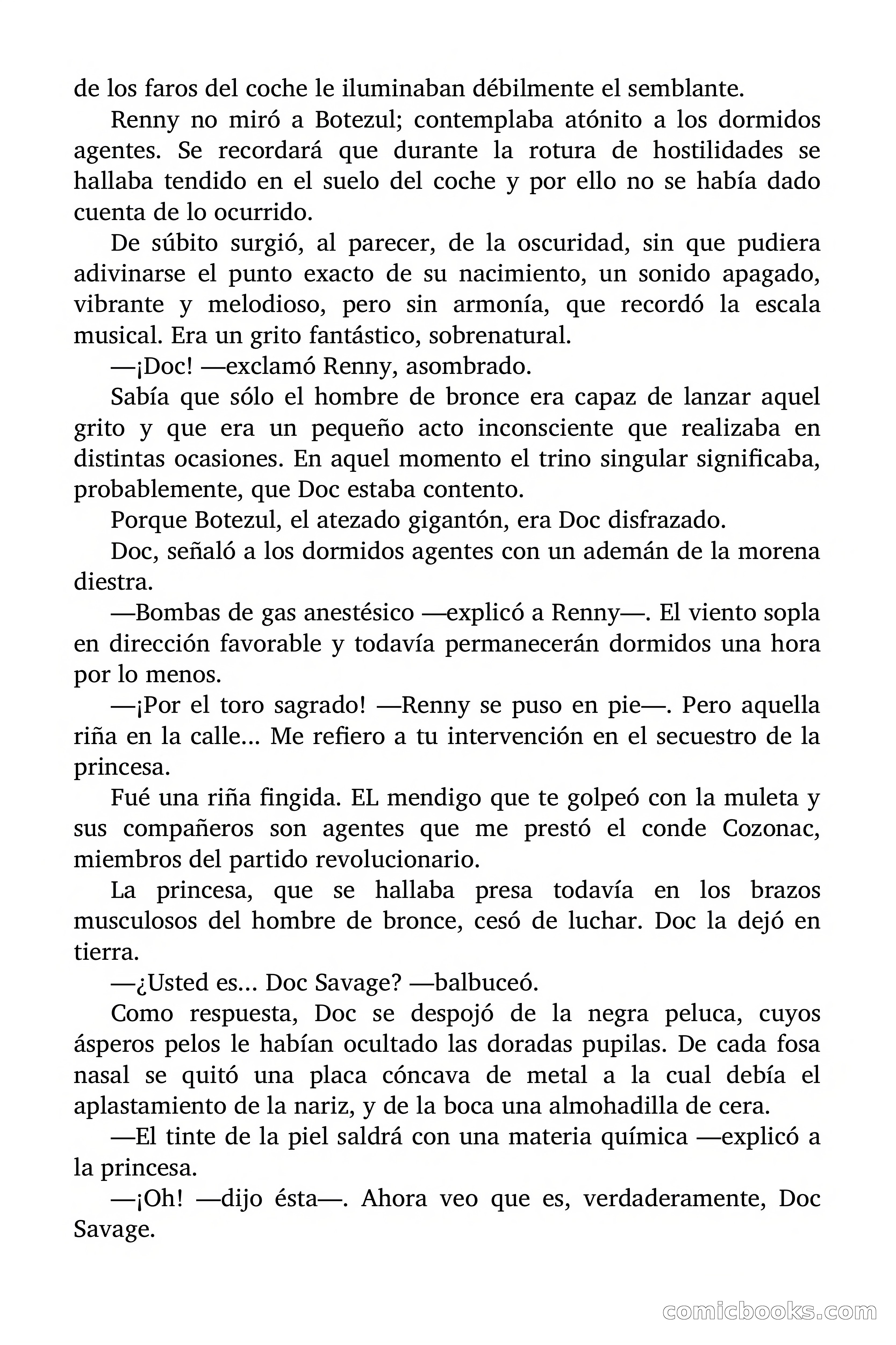 Doc Savage: El terror purpúreo — page 121 of 176