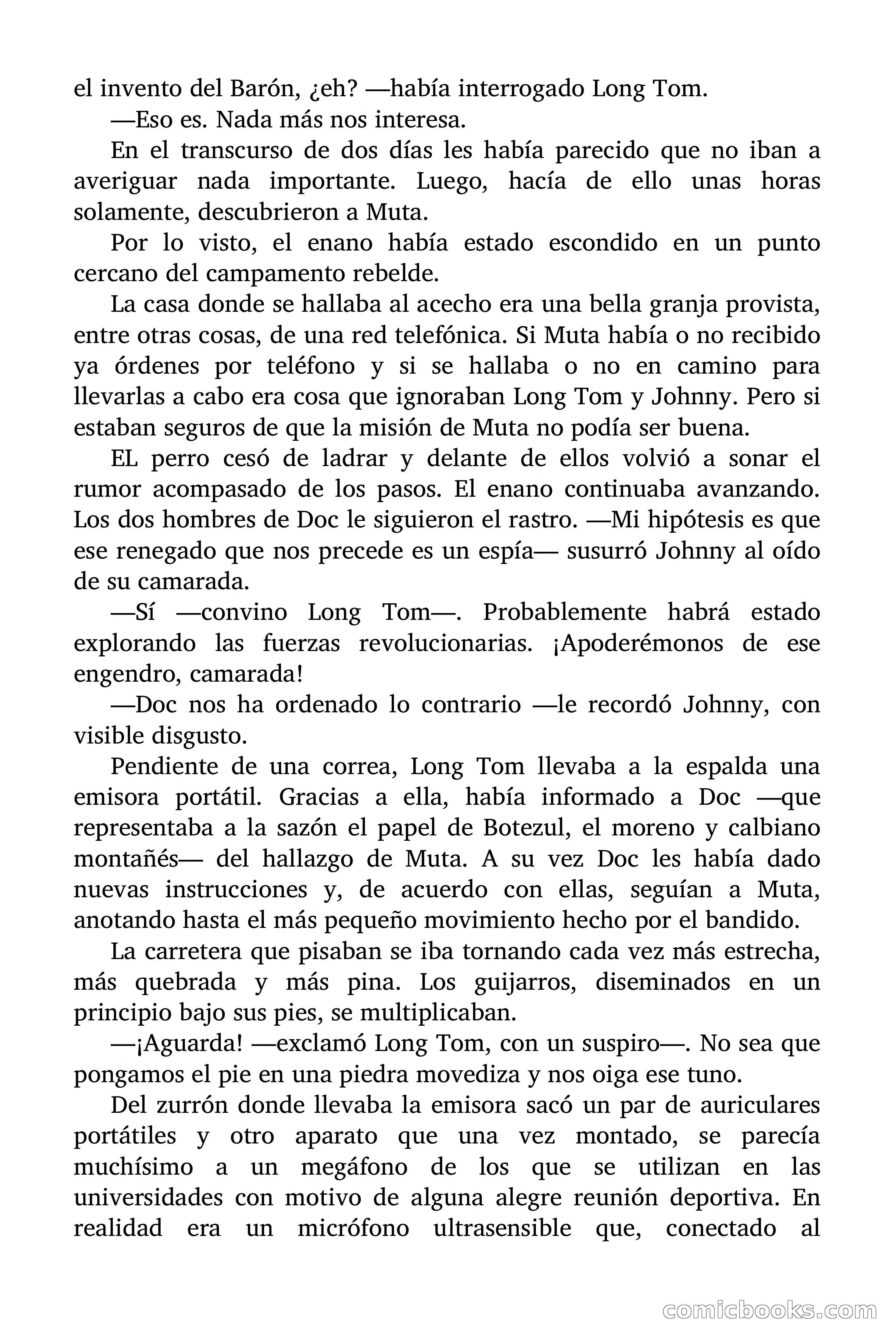 Doc Savage: El terror purpúreo — page 124 of 176